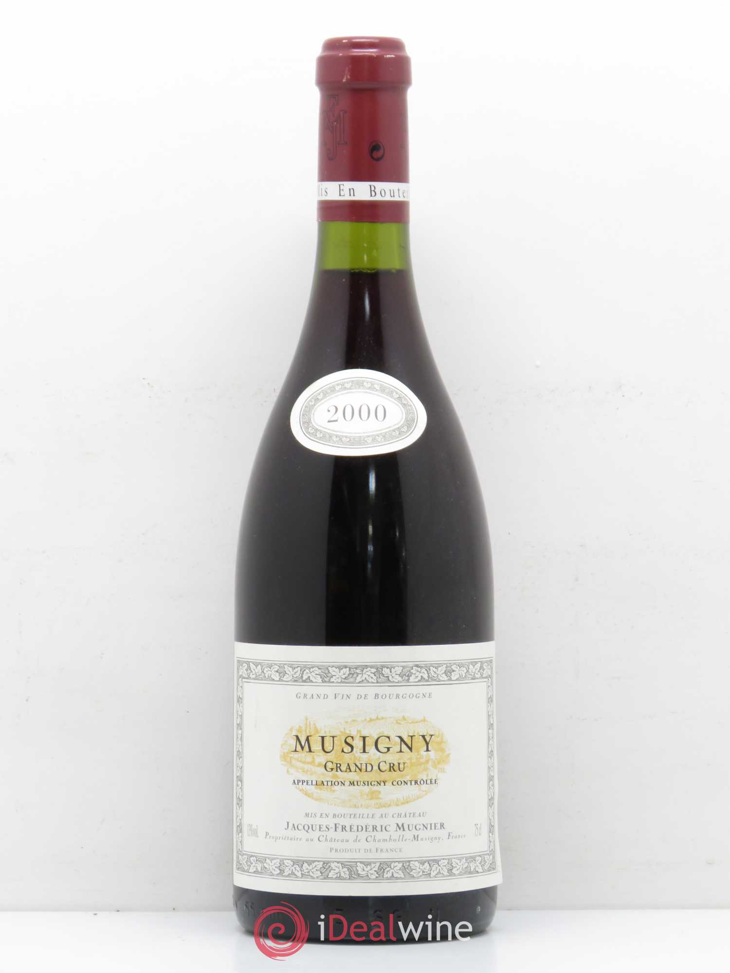 Musigny Grand Cru Jacques-Frédéric Mugnier 2000 - Lot de 1 bouteille - 0