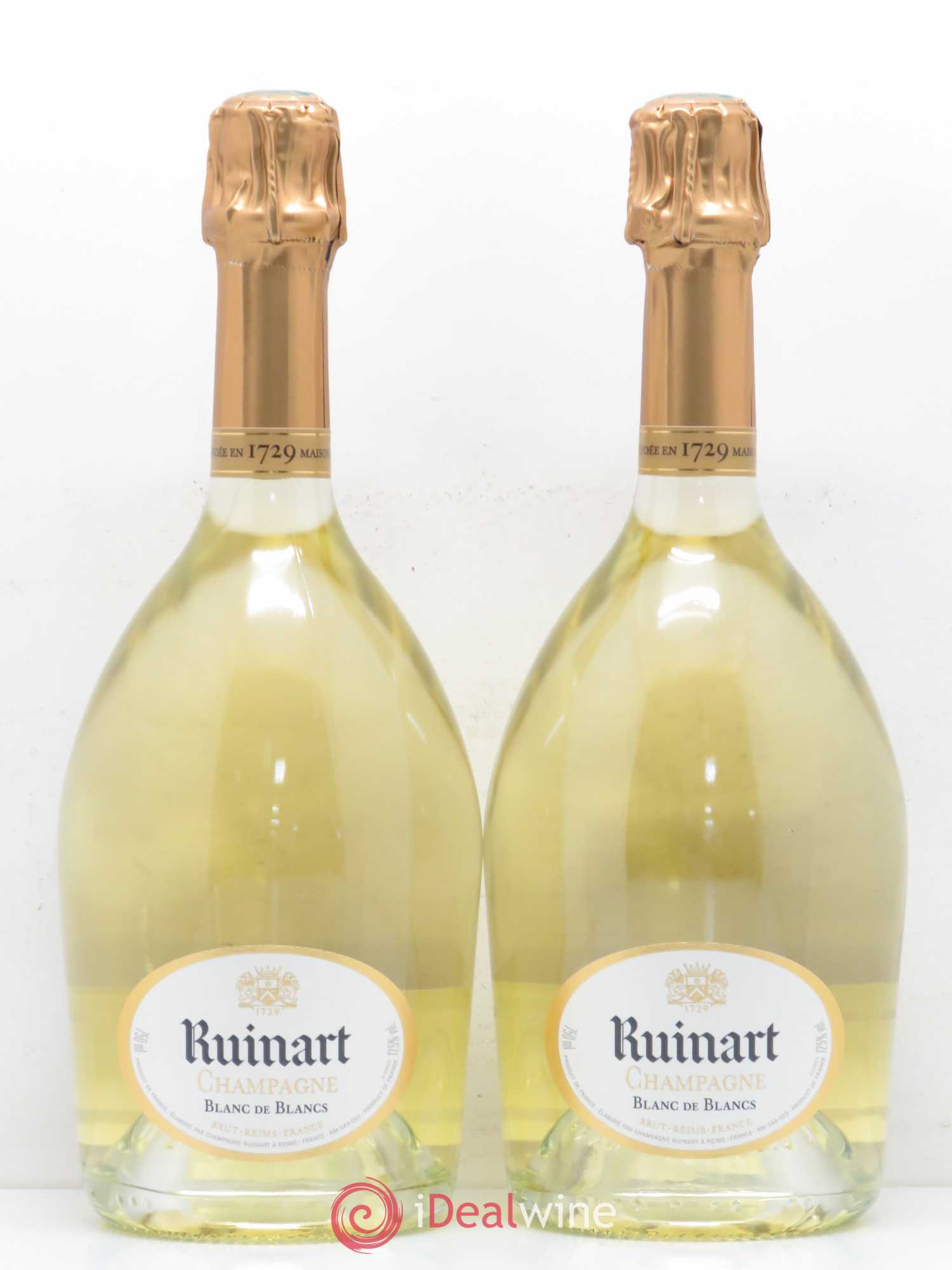 Blanc de Blancs Brut Ruinart - Lot de 2 bouteilles - 0