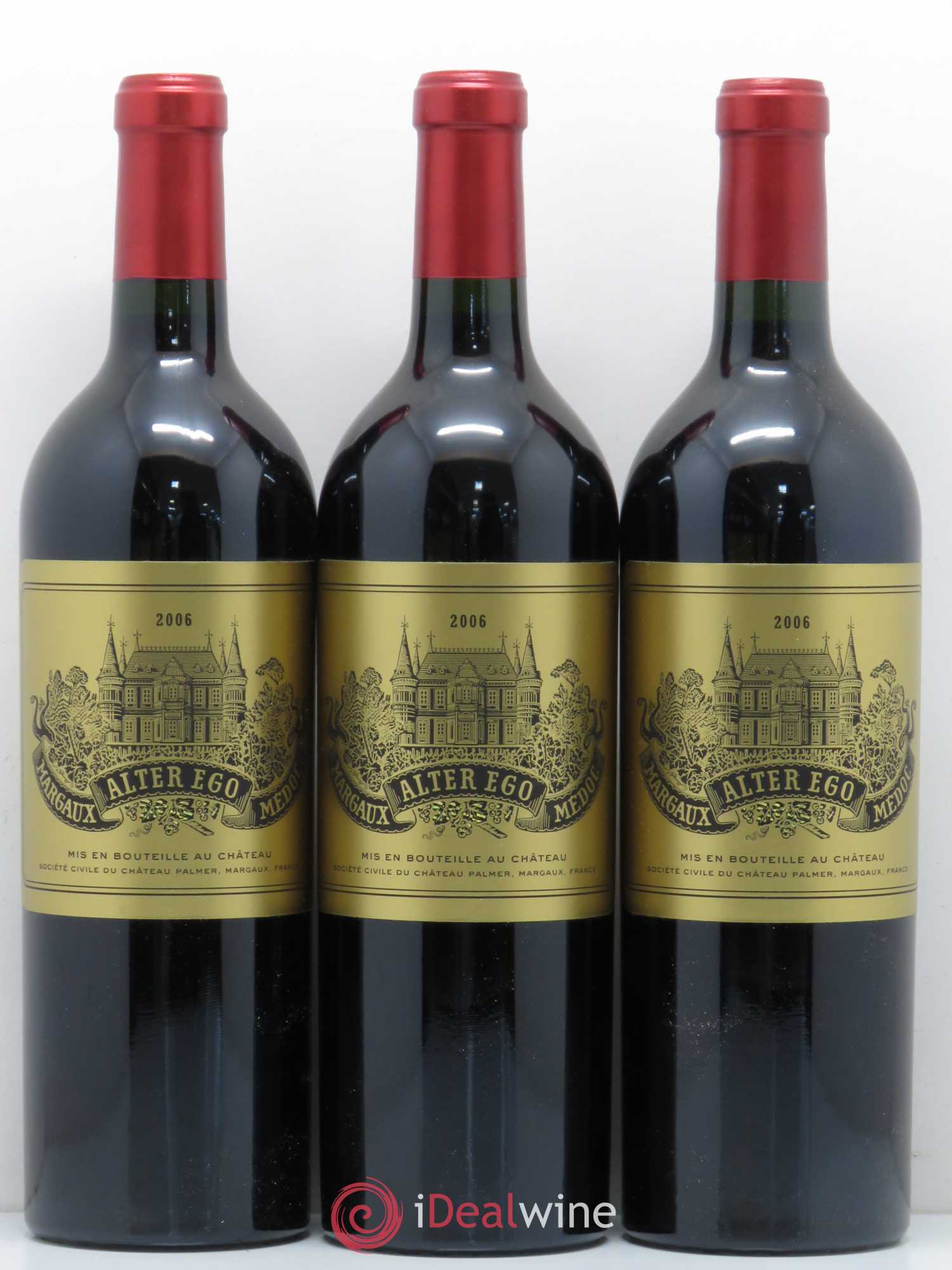 Alter Ego de Palmer Second Vin 2006 - Lot de 3 bouteilles - 0