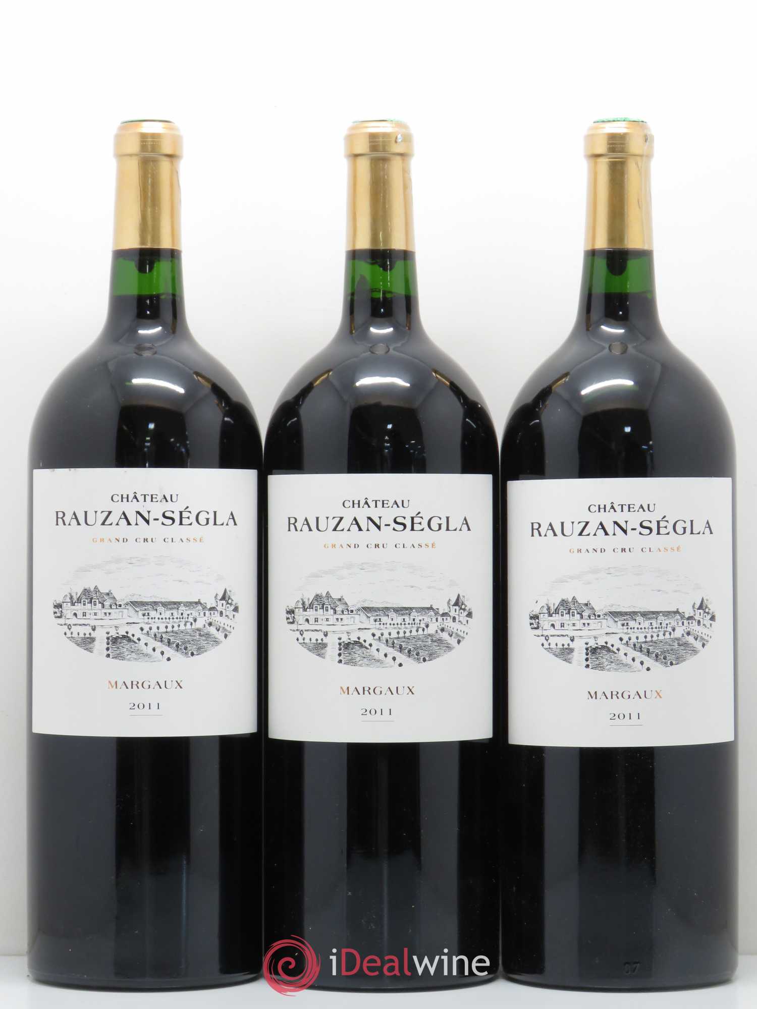 Château Rauzan Ségla Grand Cru Classé 2011 - Posten von 3 Magnum - 0