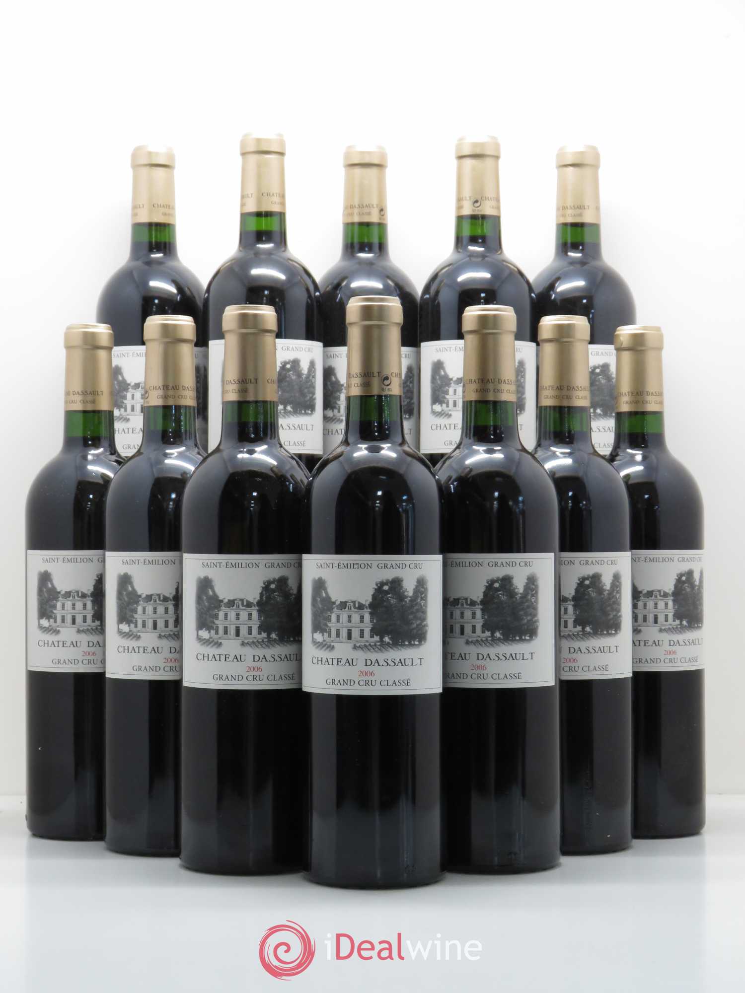 Château Dassault Grand Cru Classé 2006 - Lot de 12 bouteilles - 0