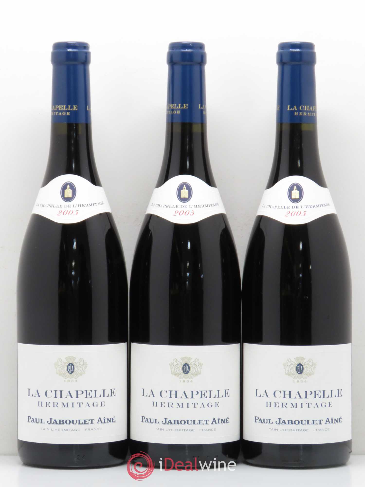 Hermitage La Chapelle Paul Jaboulet Ainé 2005 - Lot de 3 bouteilles - 0