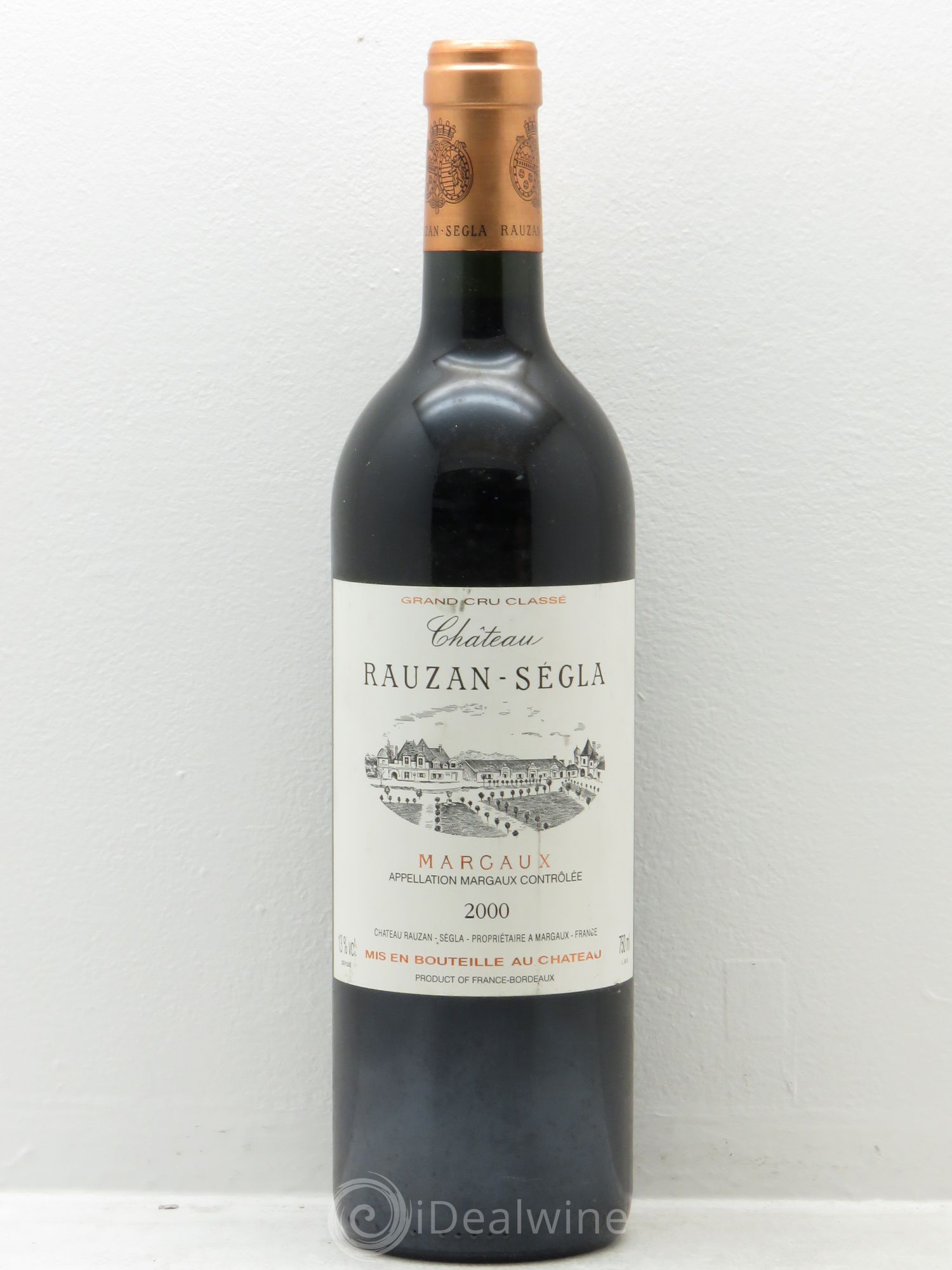 Château Rauzan Ségla Grand Cru Classé 2000 - Lot de 1 bouteille - 0