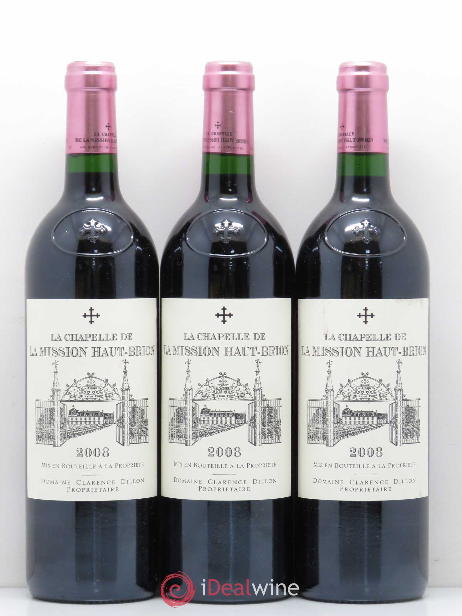 La Chapelle de La Mission Haut-Brion Second Vin 2008 - Lotto di 12 bottiglie - 1