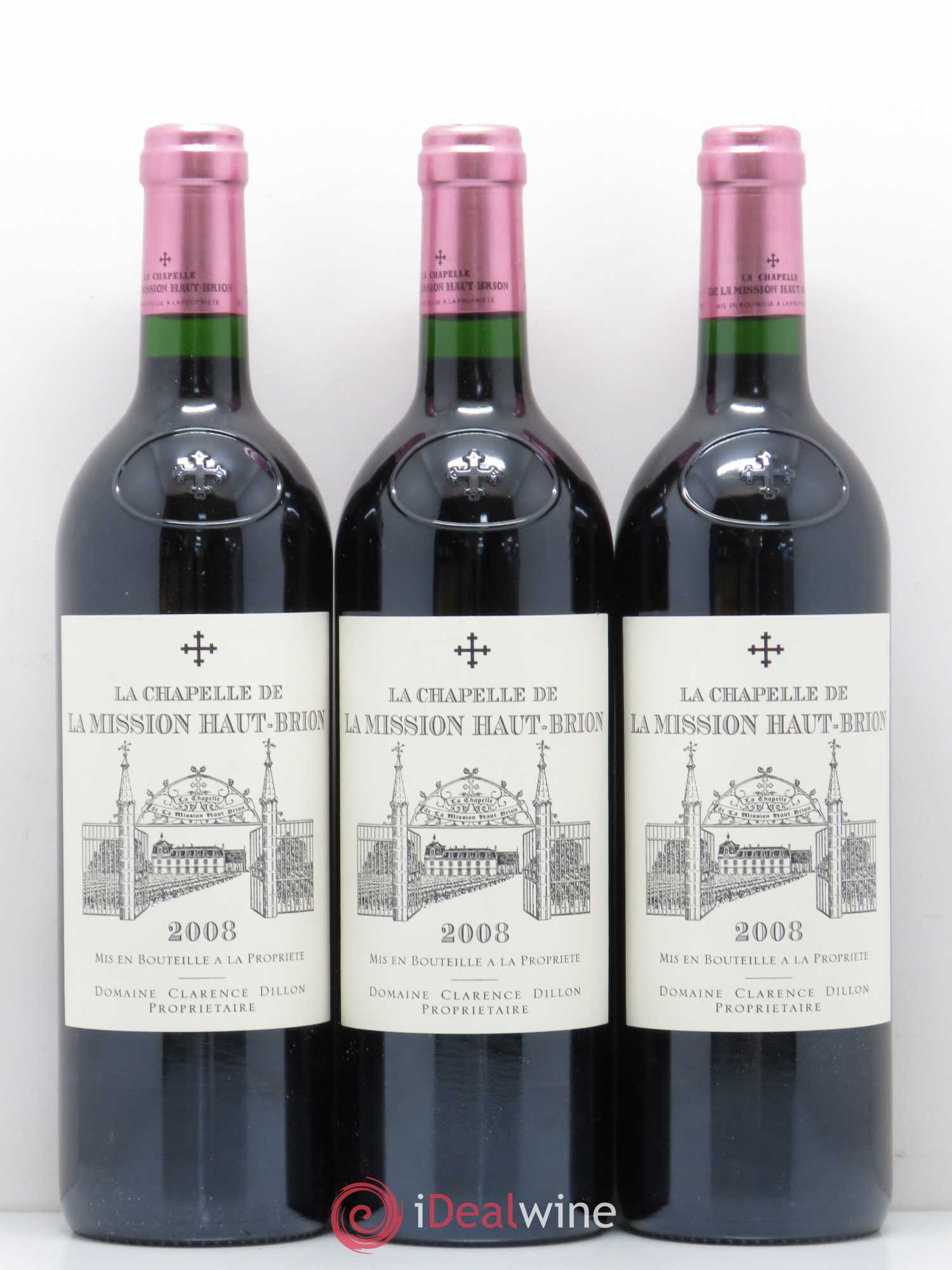 La Chapelle de La Mission Haut-Brion Second Vin 2008 - Lotto di 12 bottiglie - 3