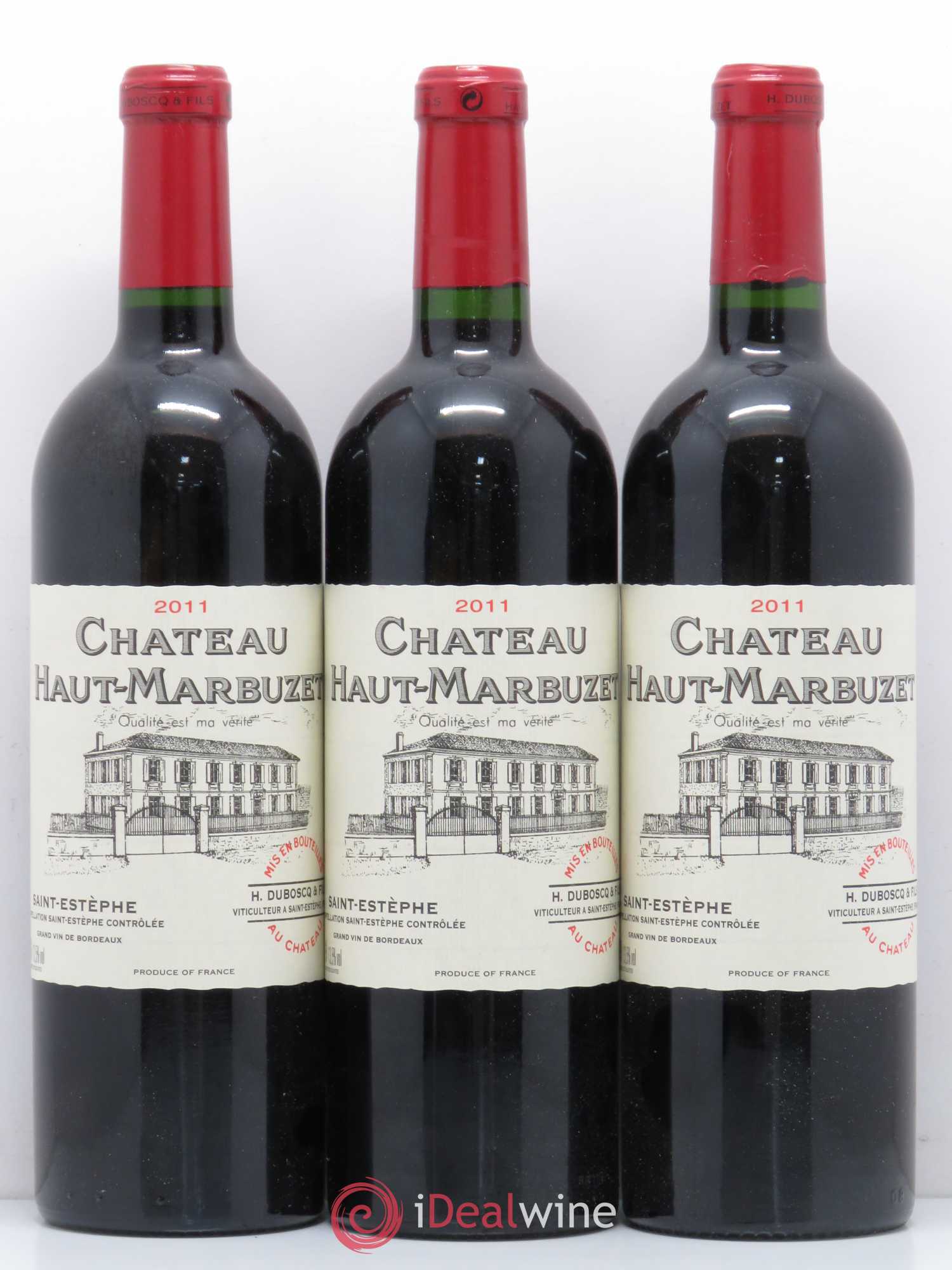 Château Haut Marbuzet 2011 - Lot de 6 bouteilles - 2