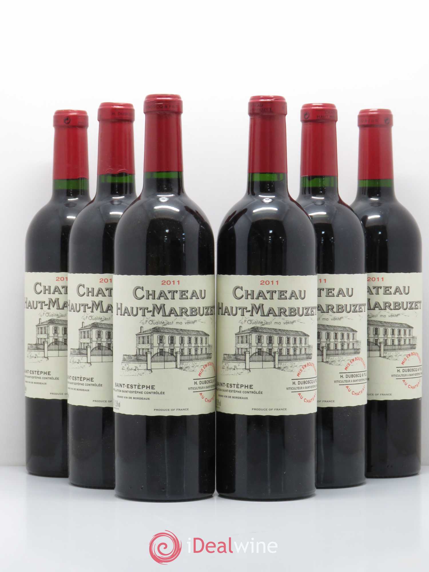 Château Haut Marbuzet 2011 - Lot de 6 bouteilles - 0