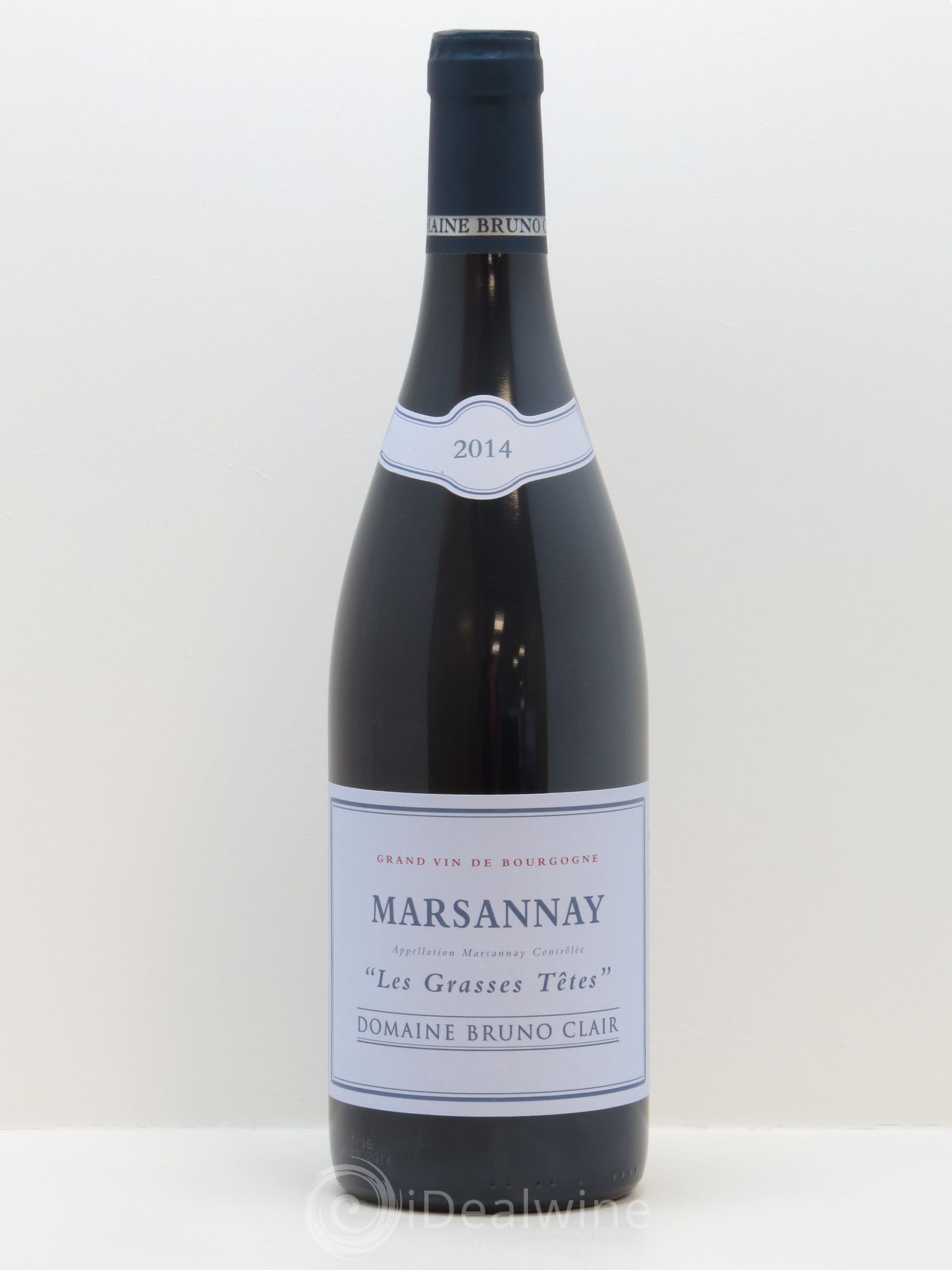 Marsannay Les Grasses Tetes Bruno Clair (Domaine) 2014 - Lot de 1 bouteille - 0