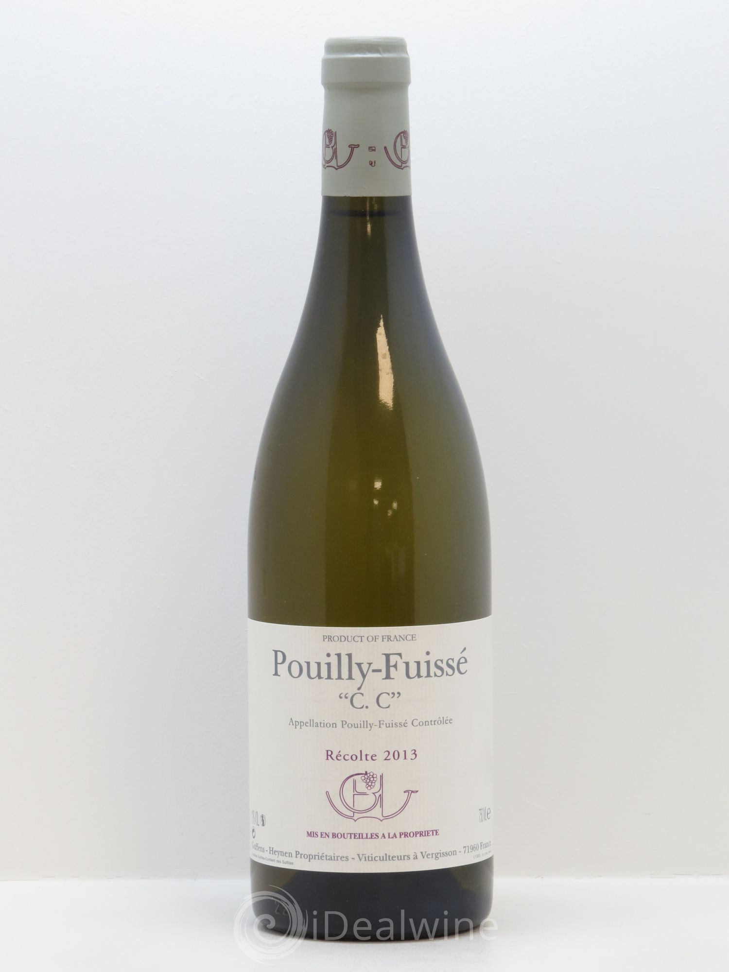Pouilly-Fuissé C.C. Guffens-Heynen 2013 - Lot de 1 bouteille - 0