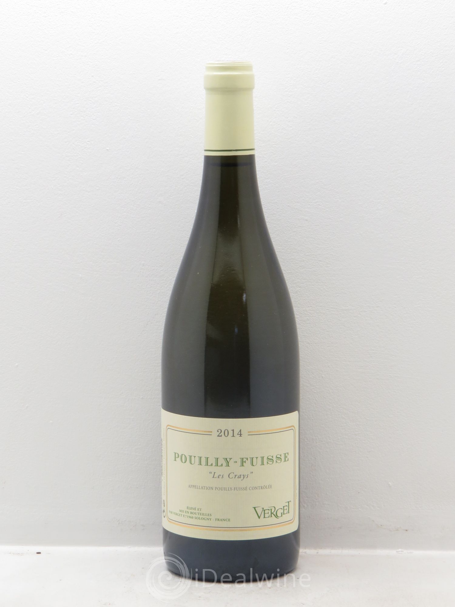 Pouilly-Fuissé Les Crays Verget 2014 - Lot de 1 bouteille - 0