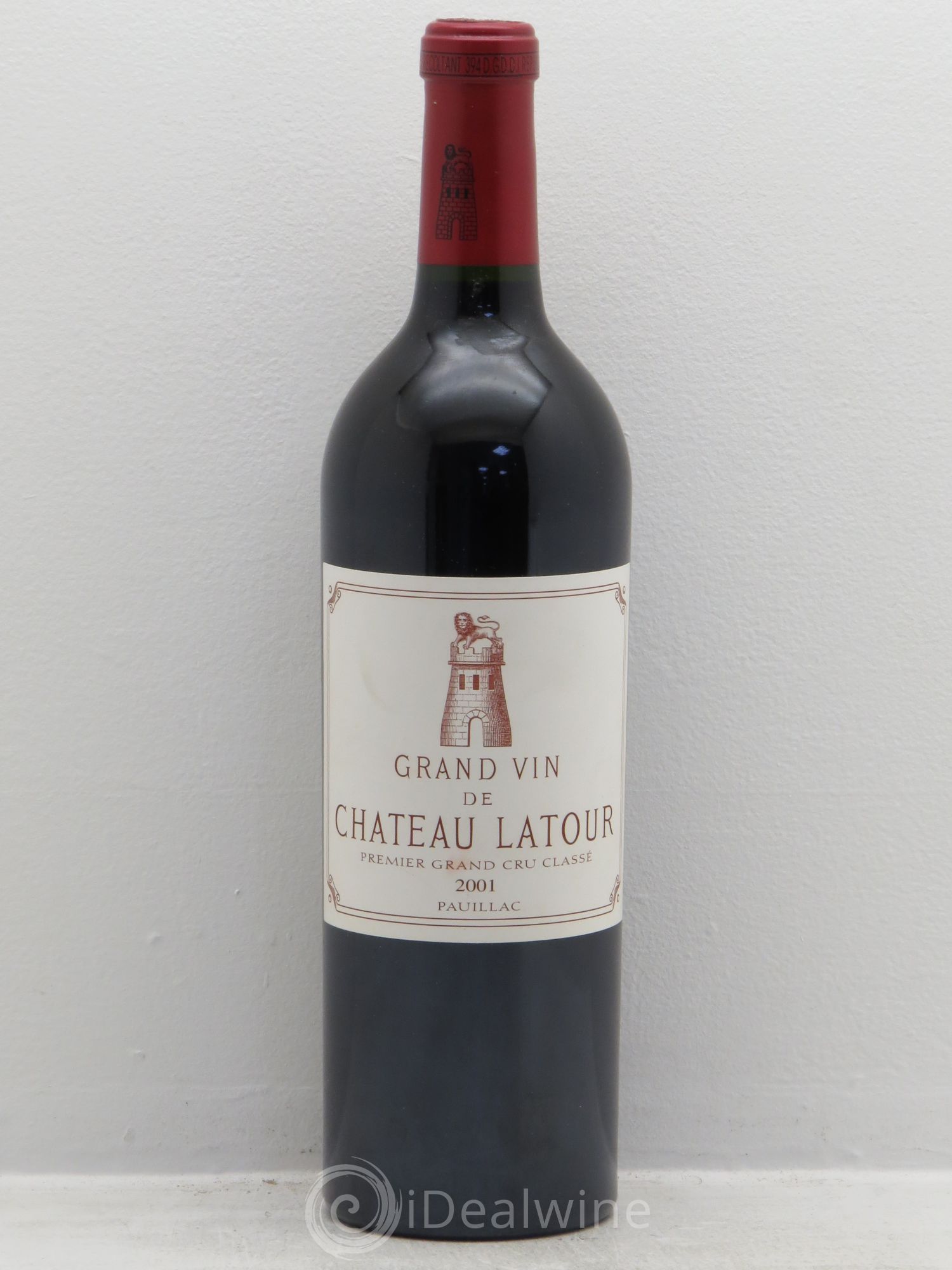 Château Latour 1er Grand Cru Classé 2001 - Lot de 1 bouteille - 0