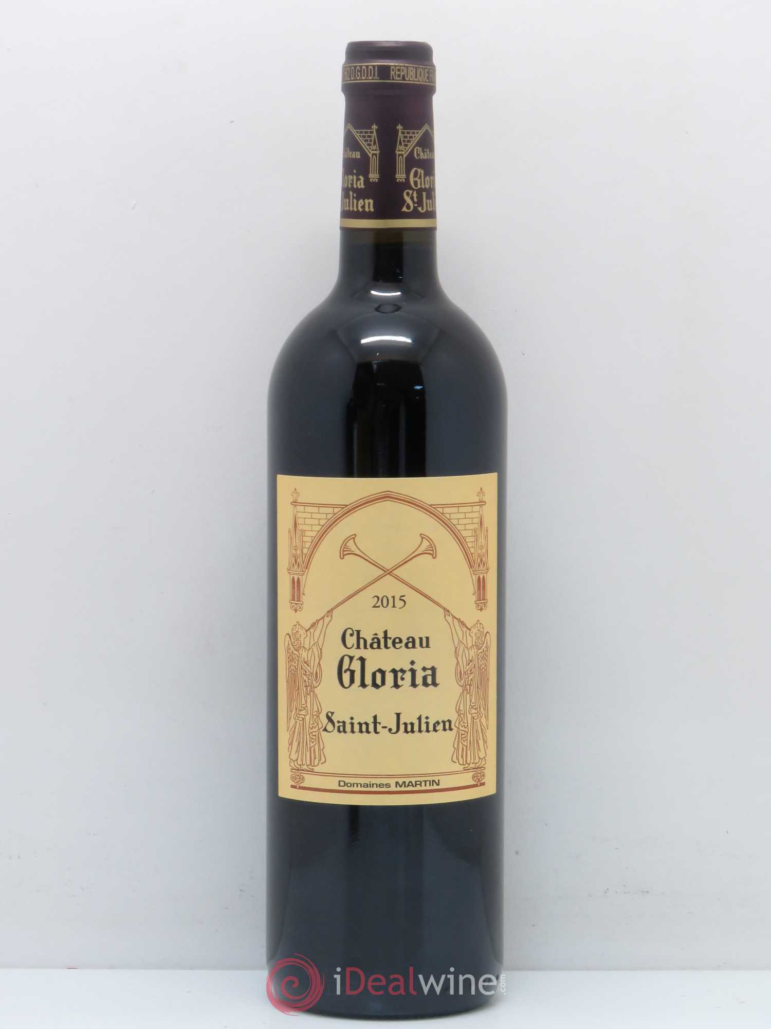 Château Gloria 2015 - Lot de 1 bouteille - 0