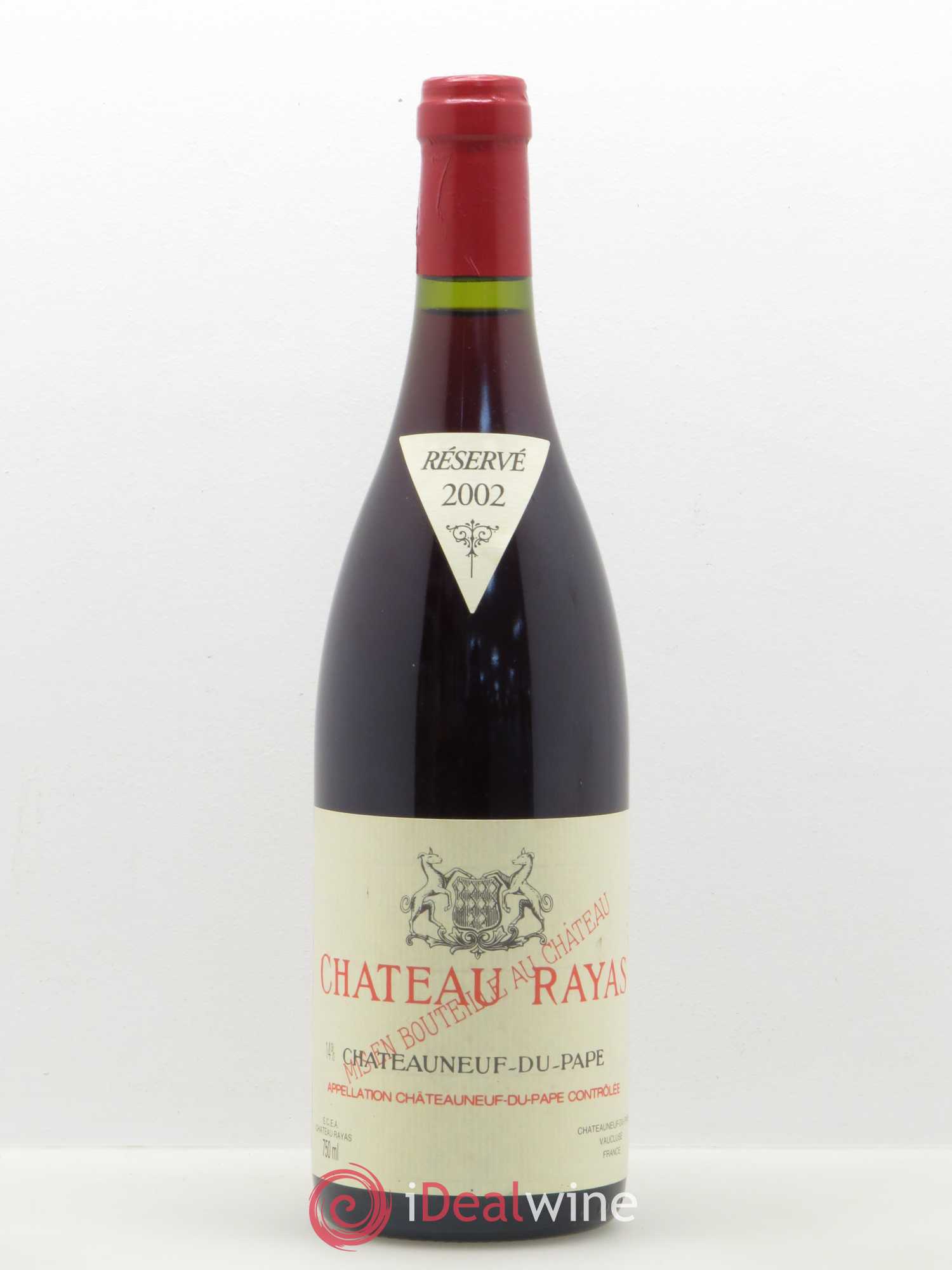 Châteauneuf-du-Pape Château Rayas Emmanuel Reynaud 2002 - Lot de 1 bouteille - 0