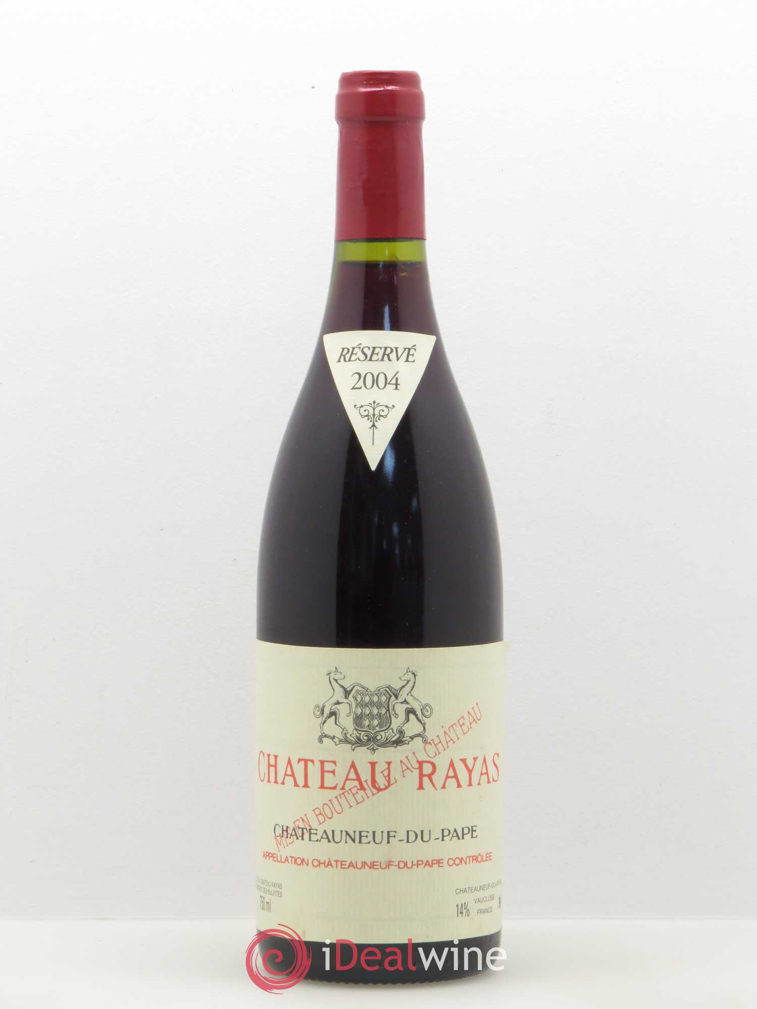 Châteauneuf-du-Pape Château Rayas Emmanuel Reynaud 2004 - Lot de 1 bouteille - 0