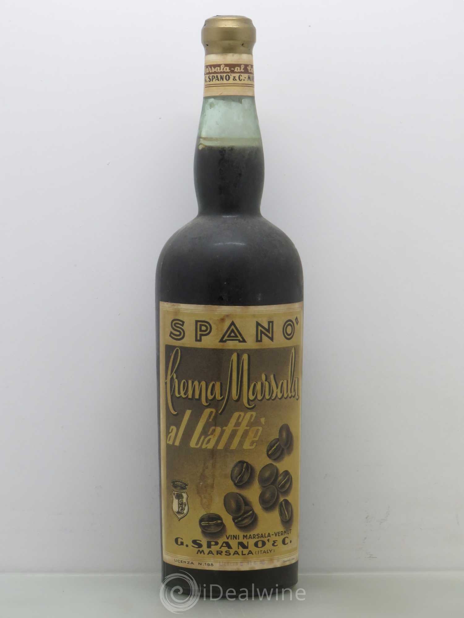 Alcools divers Crema Marsala al caffé G. Spano - Posten von 1 Flasche - 0