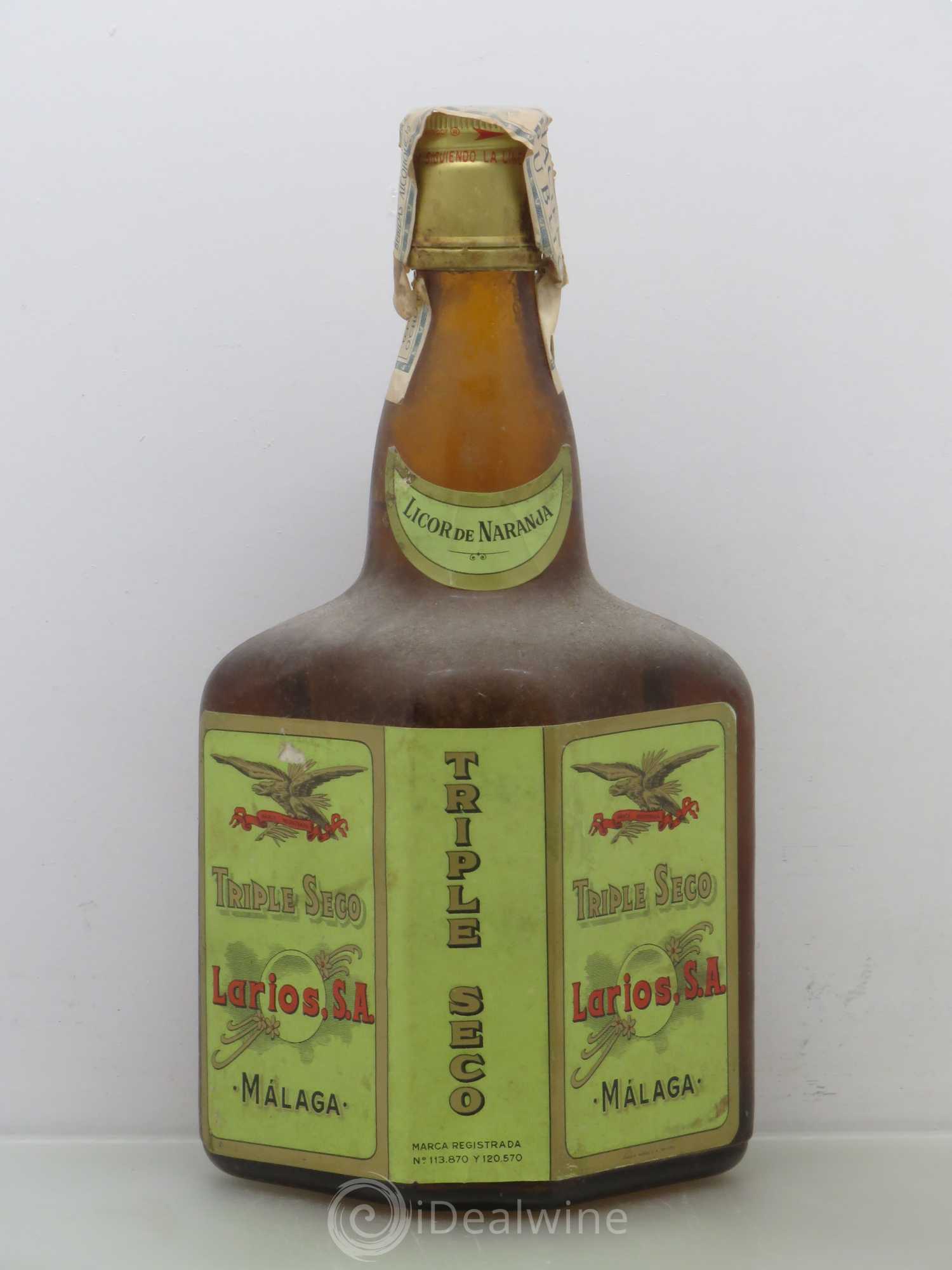 Alcools divers Liqueur triple sec du Dr. Guyot - Lotto di 1 bottiglia - 0