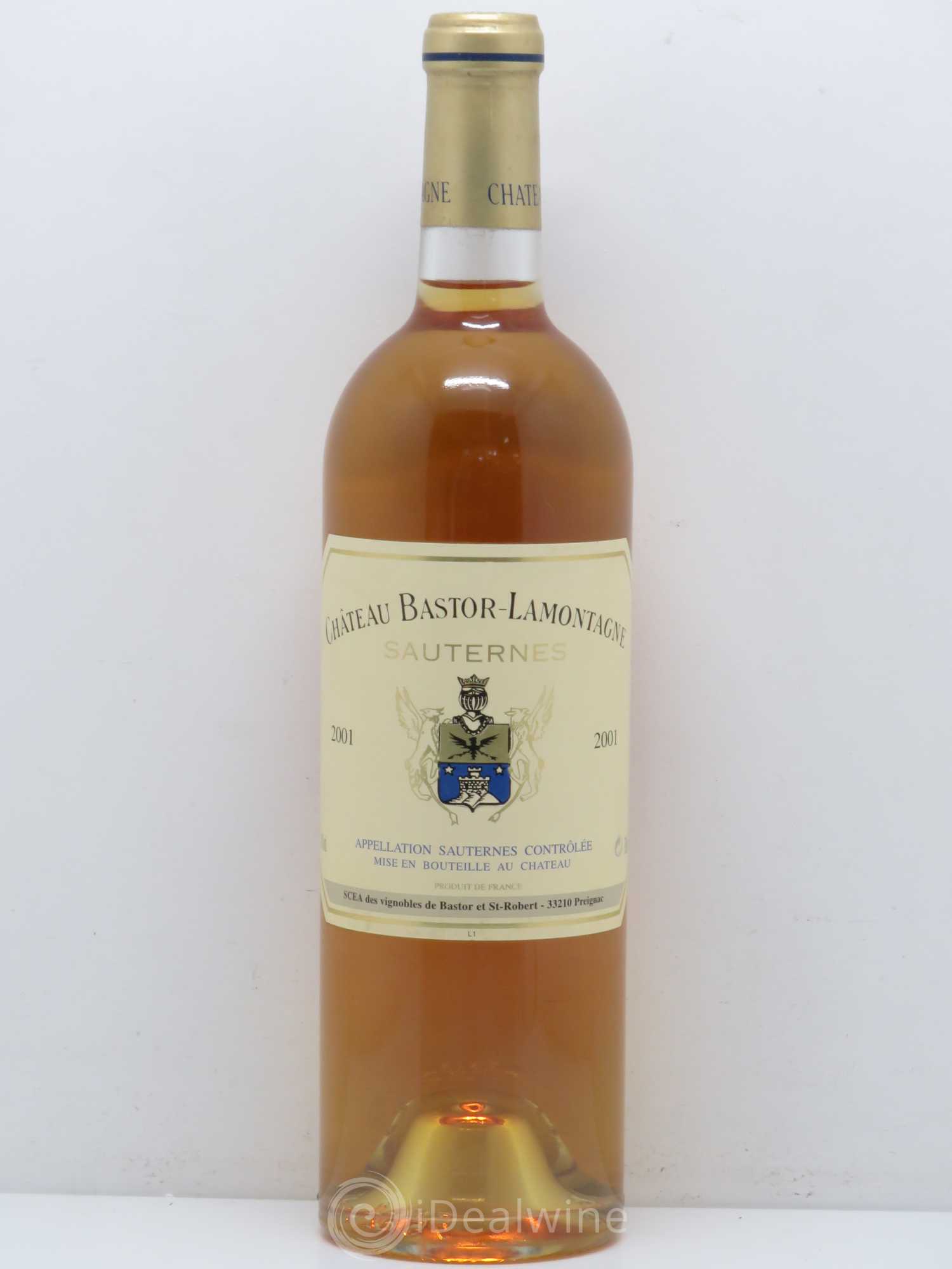 Château Bastor Lamontagne 2001 - Lotto di 1 bottiglia - 0