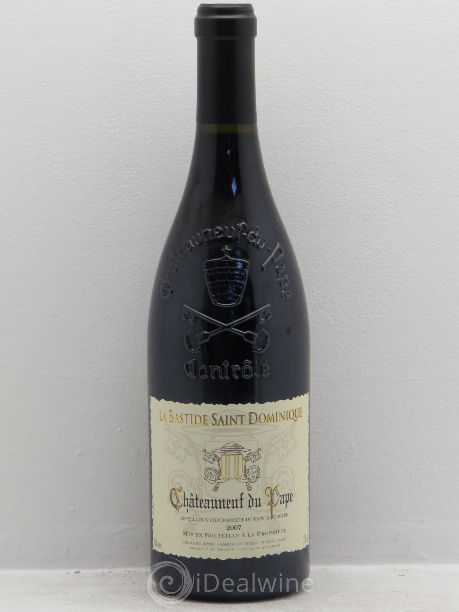 Châteauneuf-du-Pape La Bastide Saint Dominique 2007 - Posten von 1 Flasche - 0