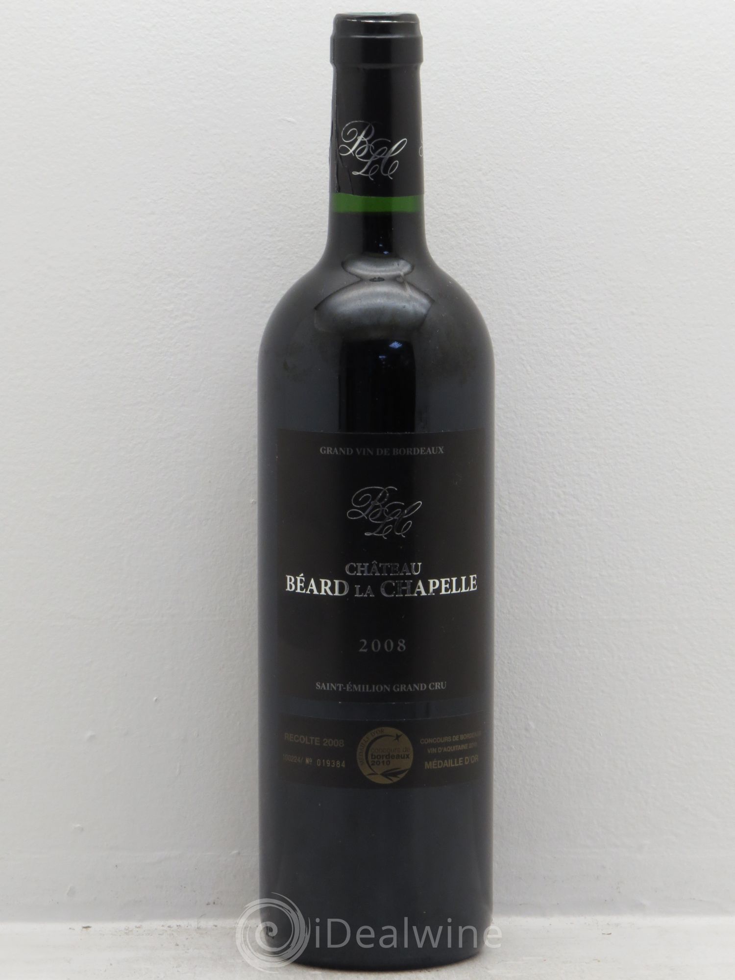 Saint-Émilion Château Béard La Chapelle 2008 - Lot de 1 bouteille - 0