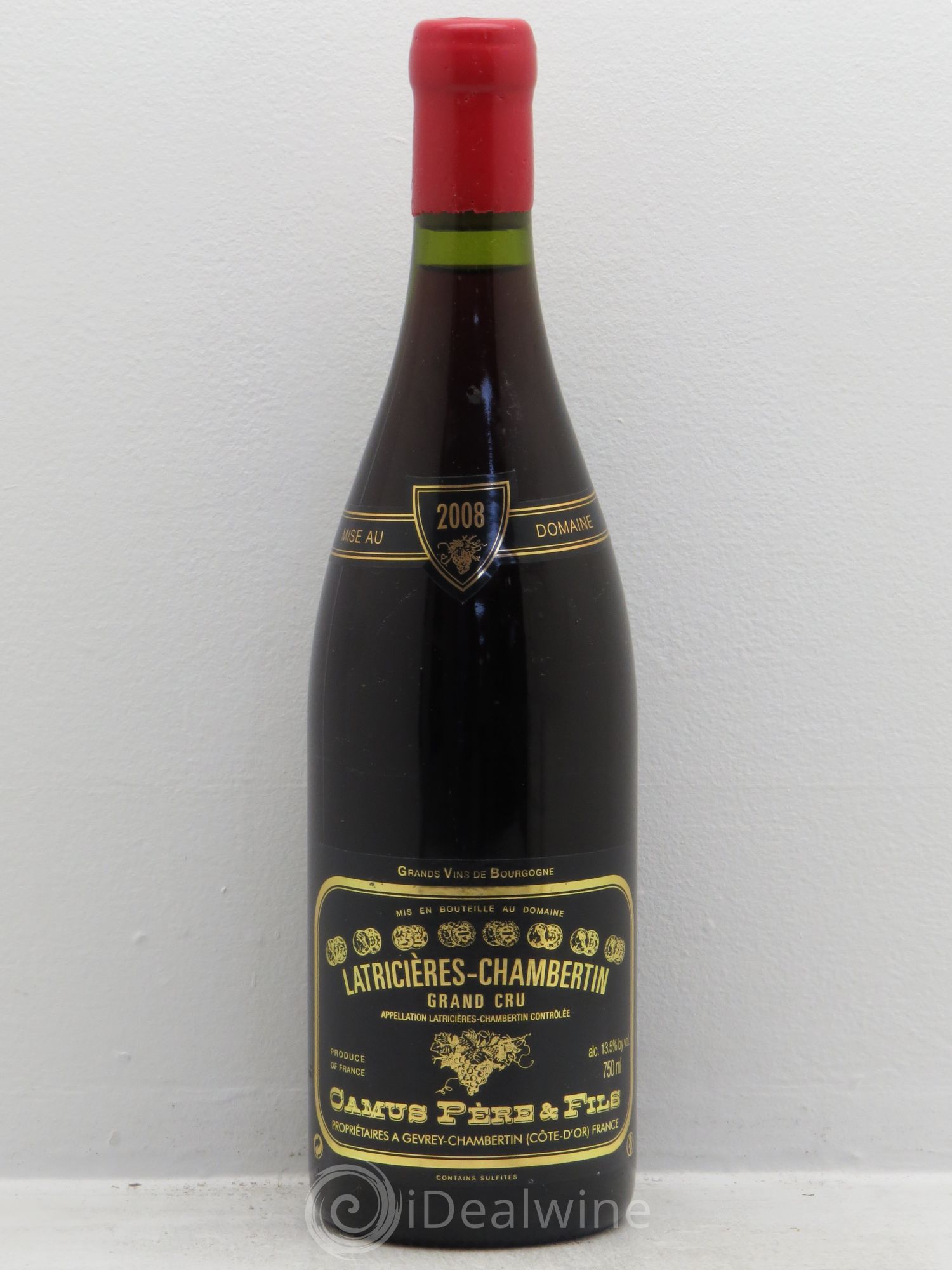 Latricières-Chambertin Grand Cru (senza prezzo di riserva) 2008 - Lotto di 1 bottiglia - 0
