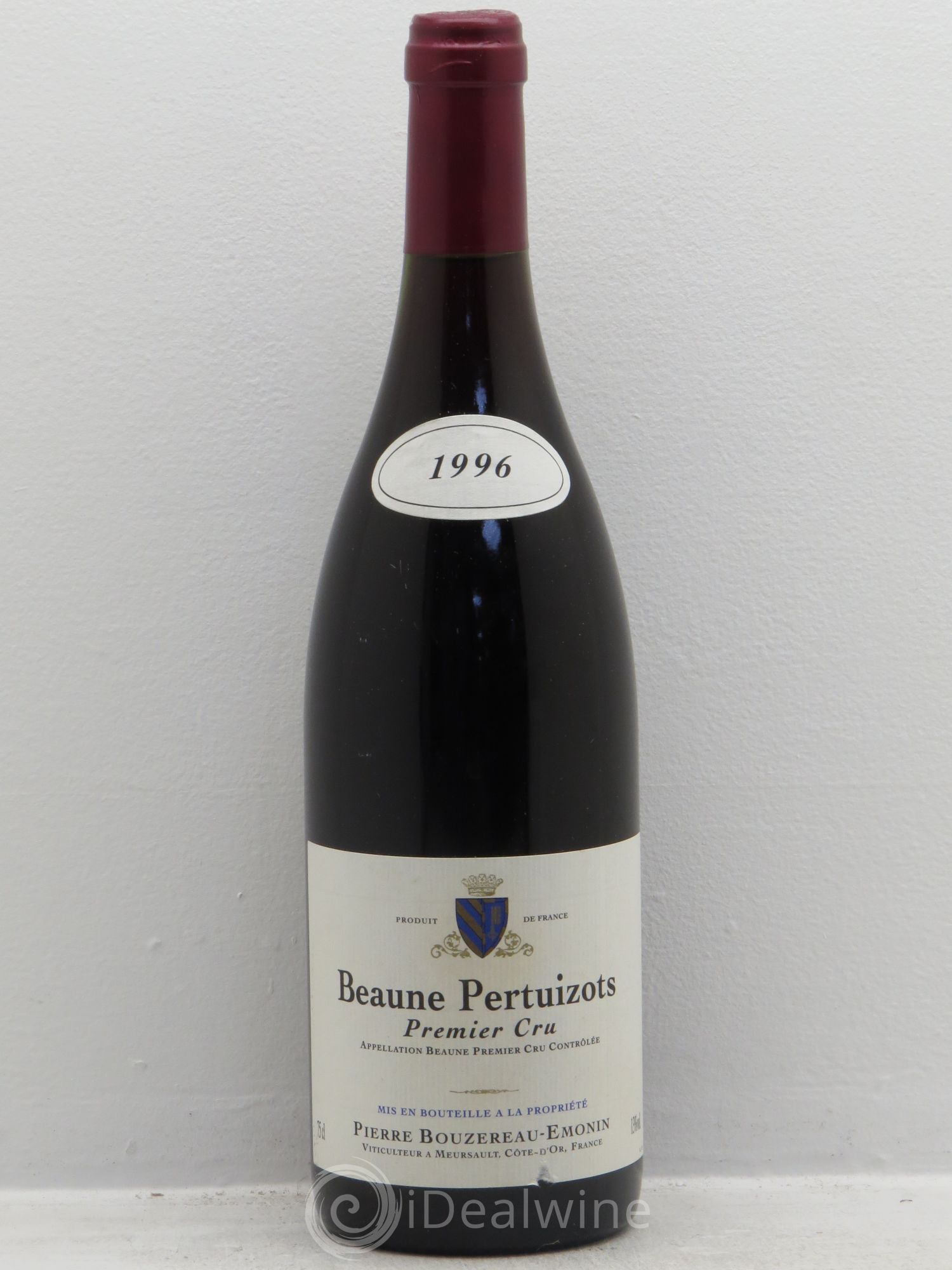 Beaune 1er Cru Pierre Bouzereau Emonin 1996 - Posten von 1 Flasche - 0