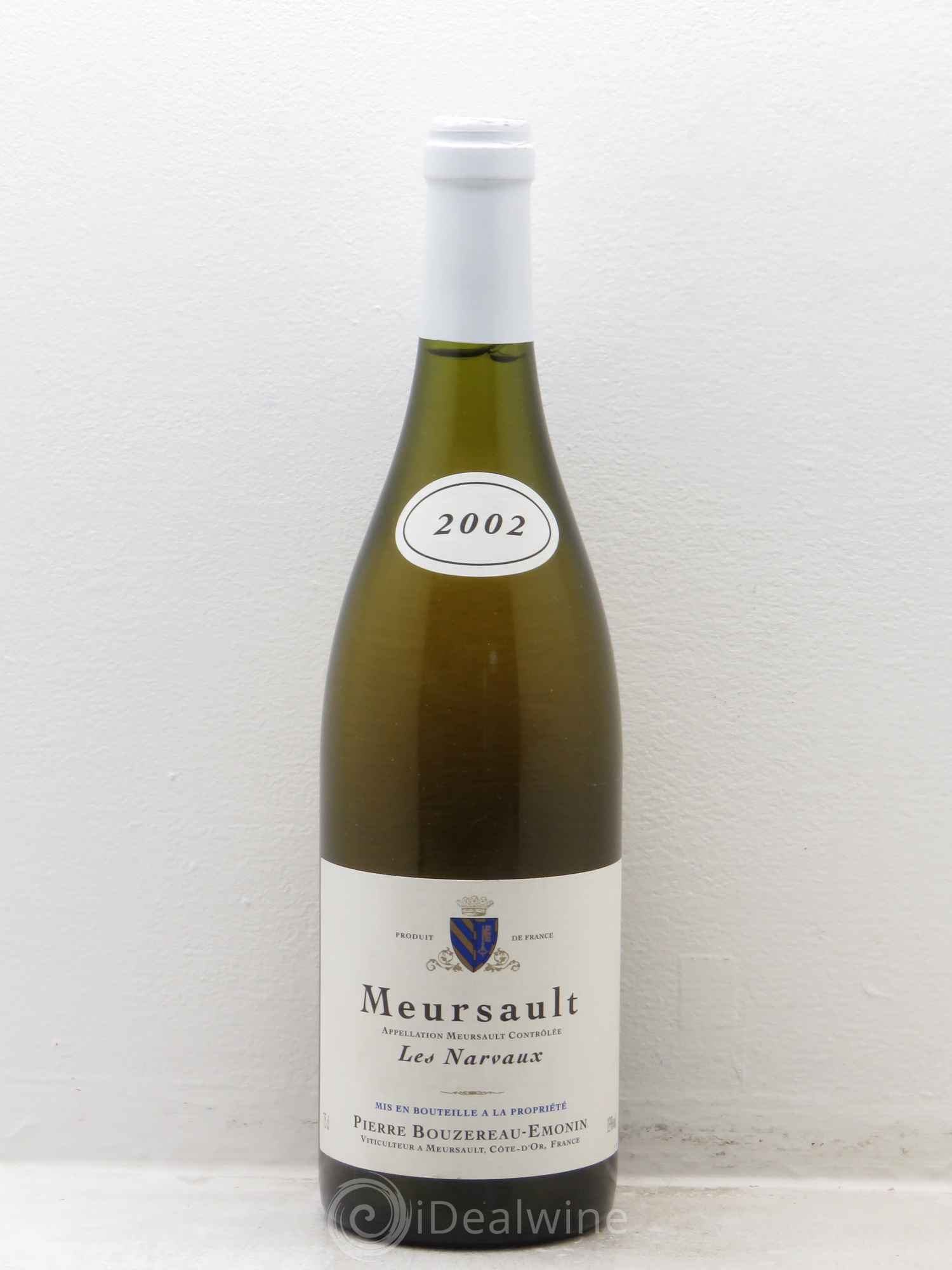 Meursault 1er Cru Pierre Bouzereau Emonin 2002 - Posten von 1 Flasche - 0