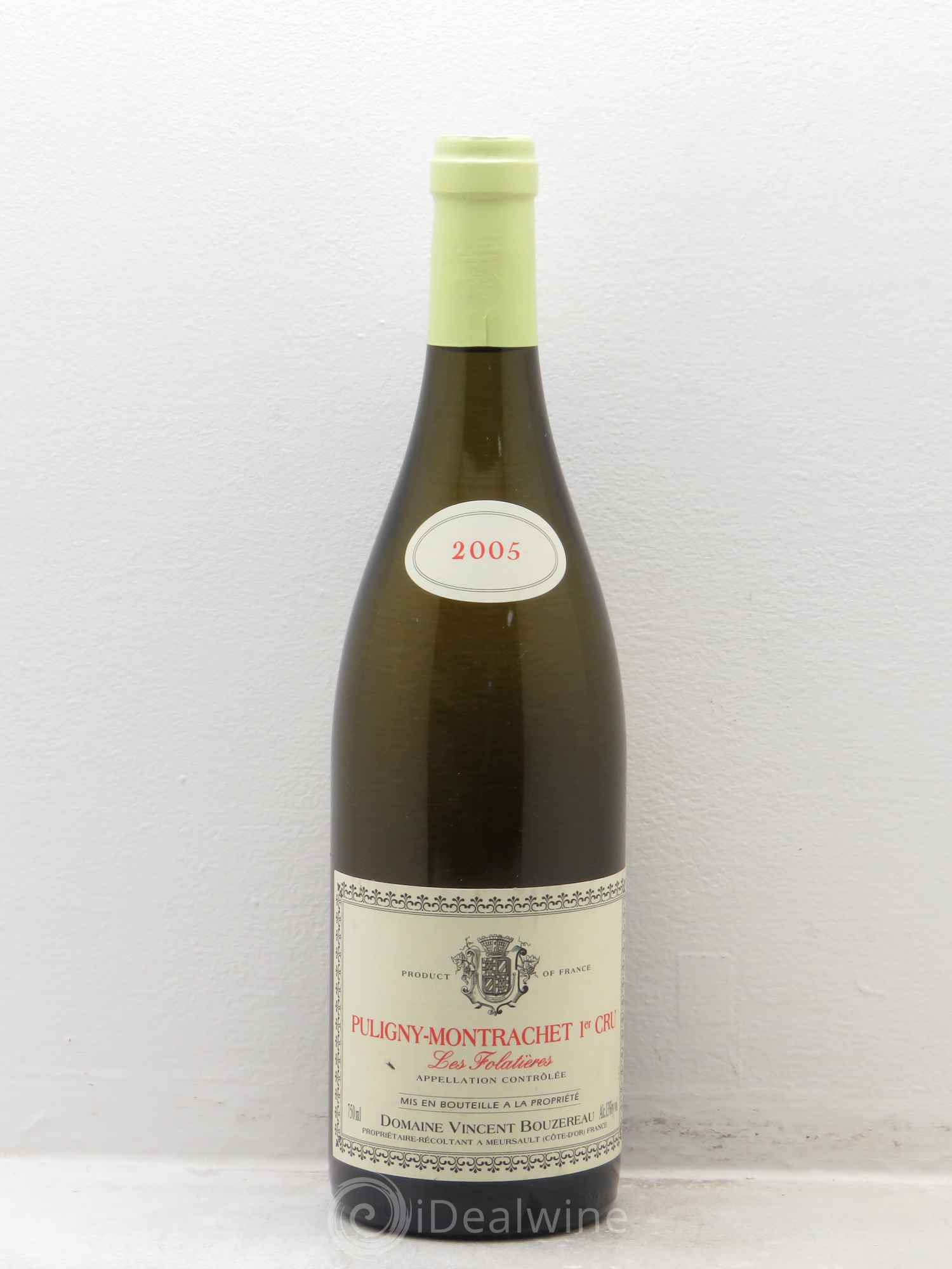 Puligny-Montrachet 1er Cru Bouzereau 2005 - Posten von 1 Flasche - 0