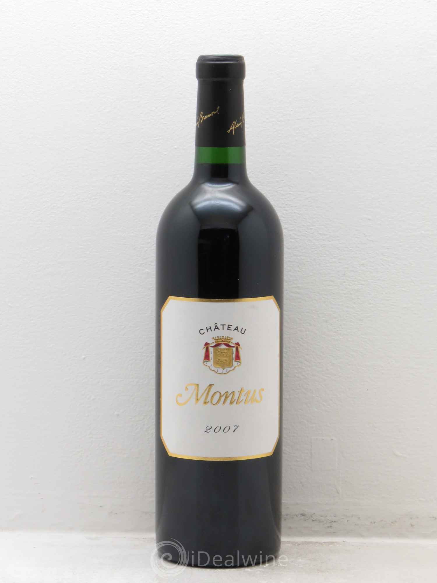 Madiran Château Montus Alain Brumont 2007 - Lot de 1 bouteille - 0