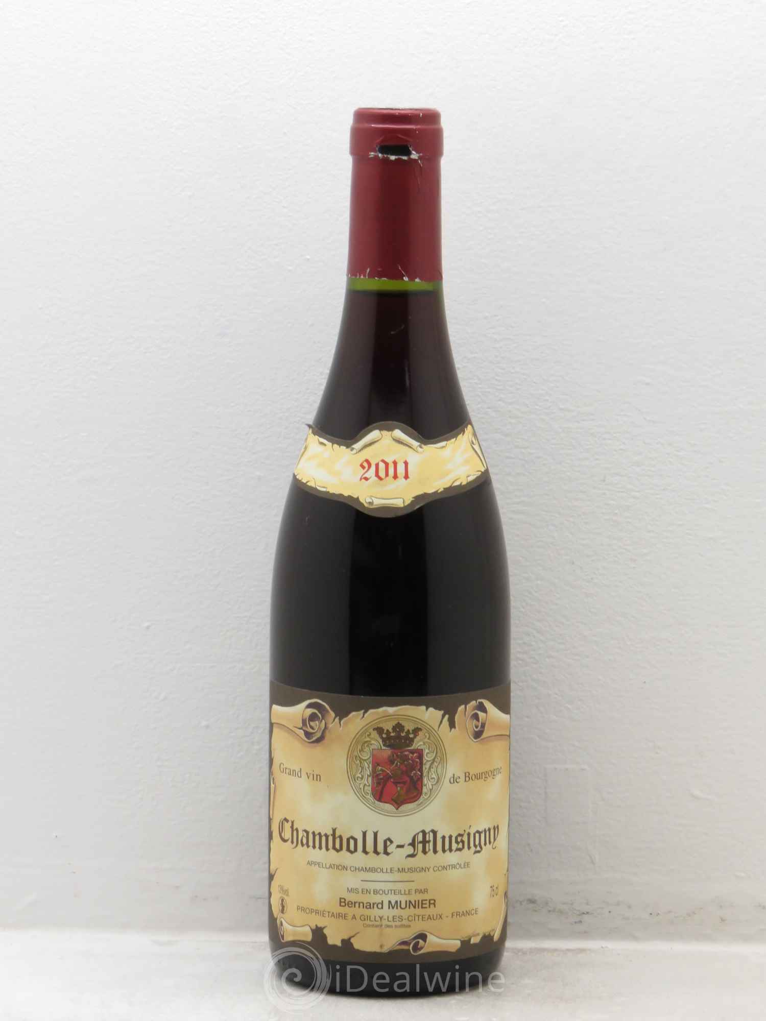 Chambolle-Musigny bernard munier 2011 - Lot de 1 bouteille - 0