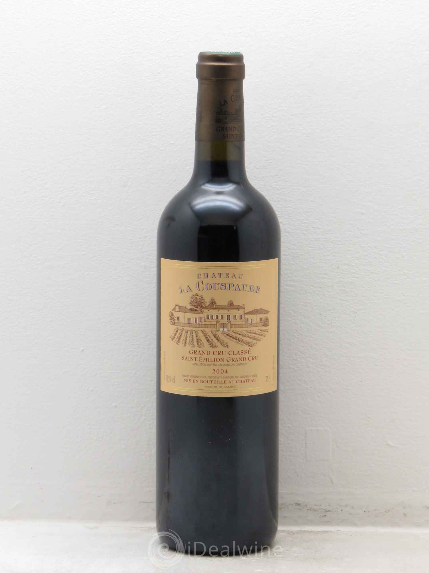 Château la Couspaude Grand Cru Classé domaine de chantemerle 2004 - Posten von 1 Flasche - 0