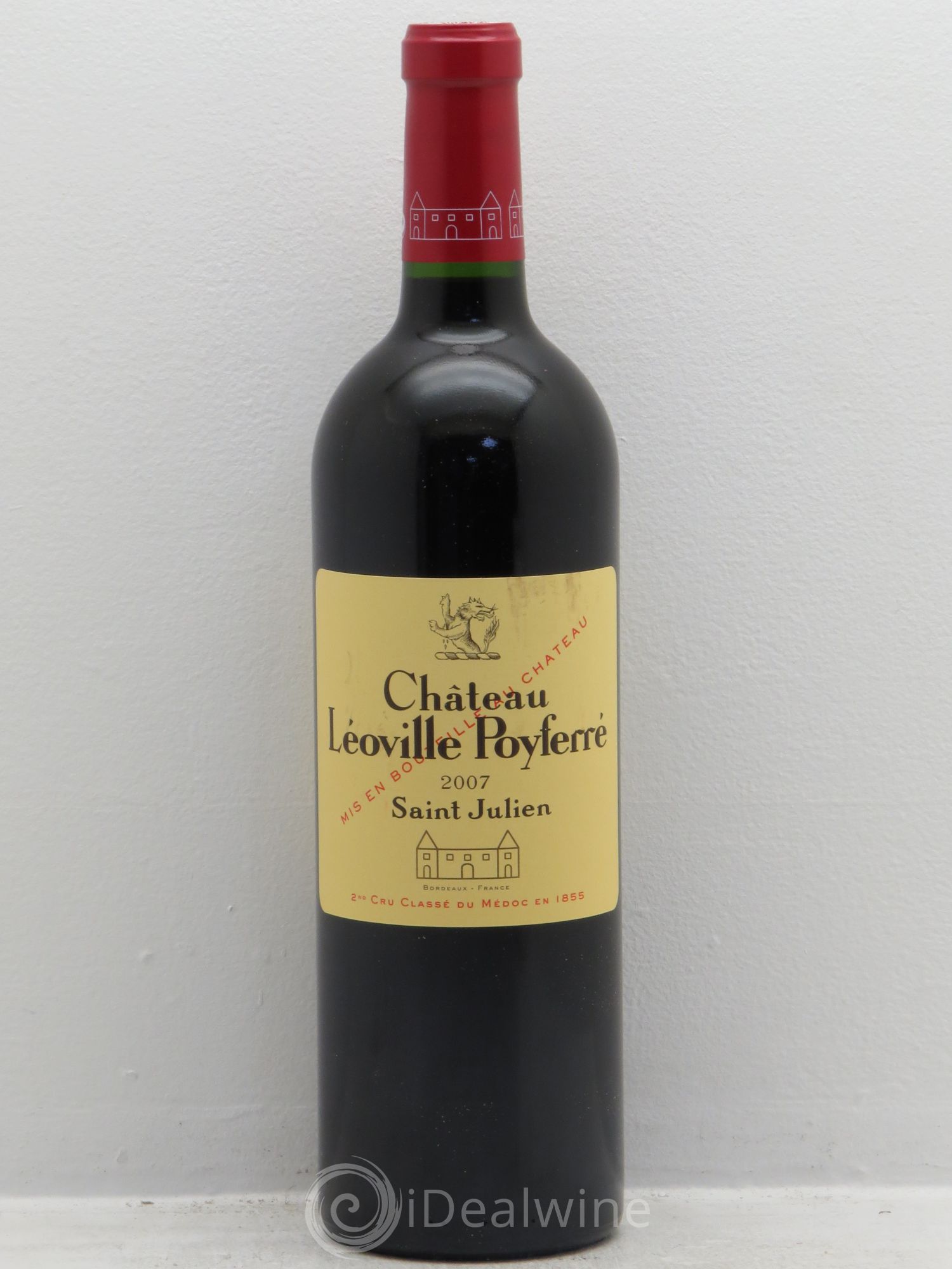 Château Léoville Poyferré 2ème Grand Cru Classé 2007 - Lot de 6 bouteilles - 0