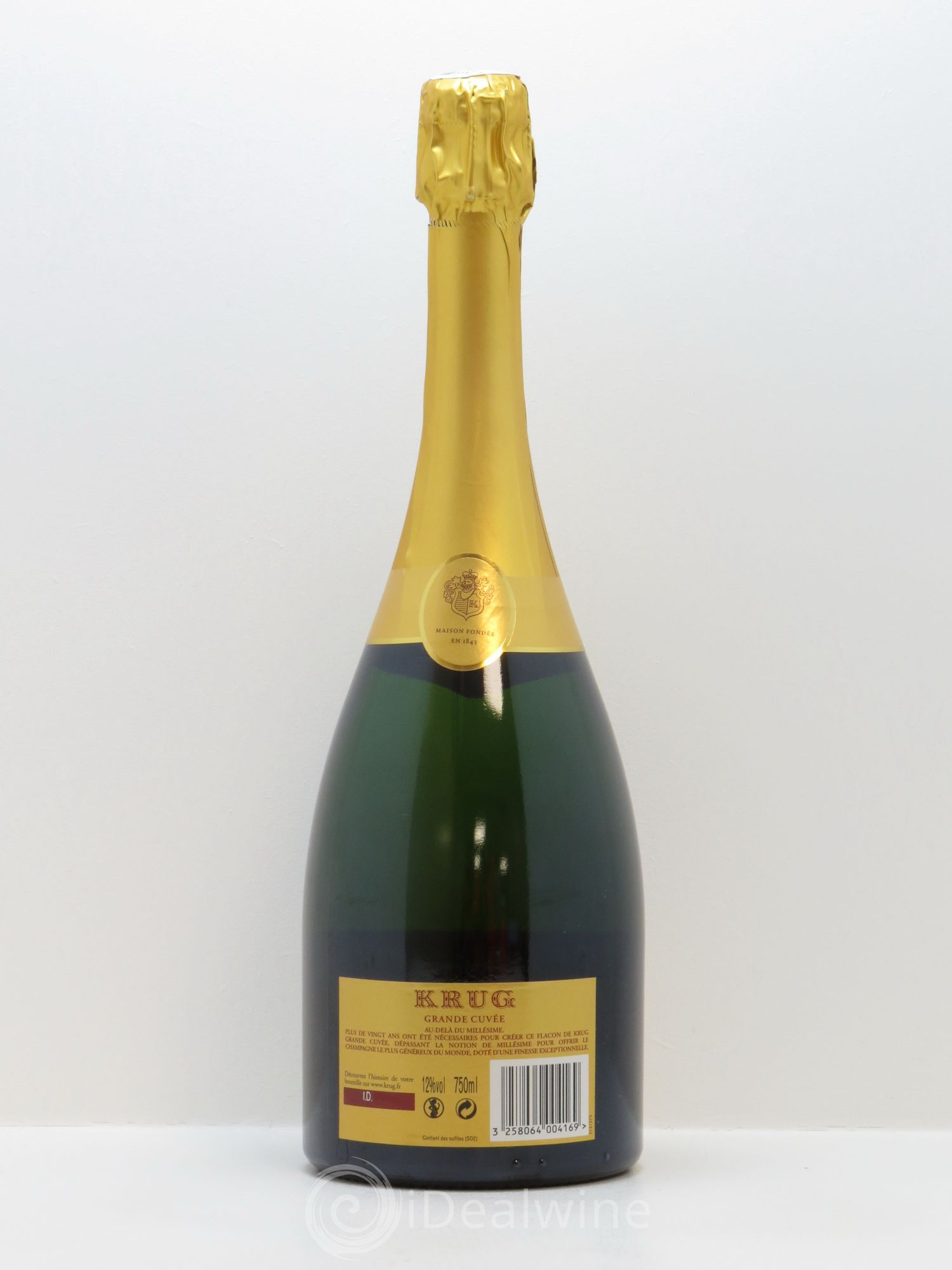 Grande Cuvée Brut Krug - Lot de 1 bouteille - 1