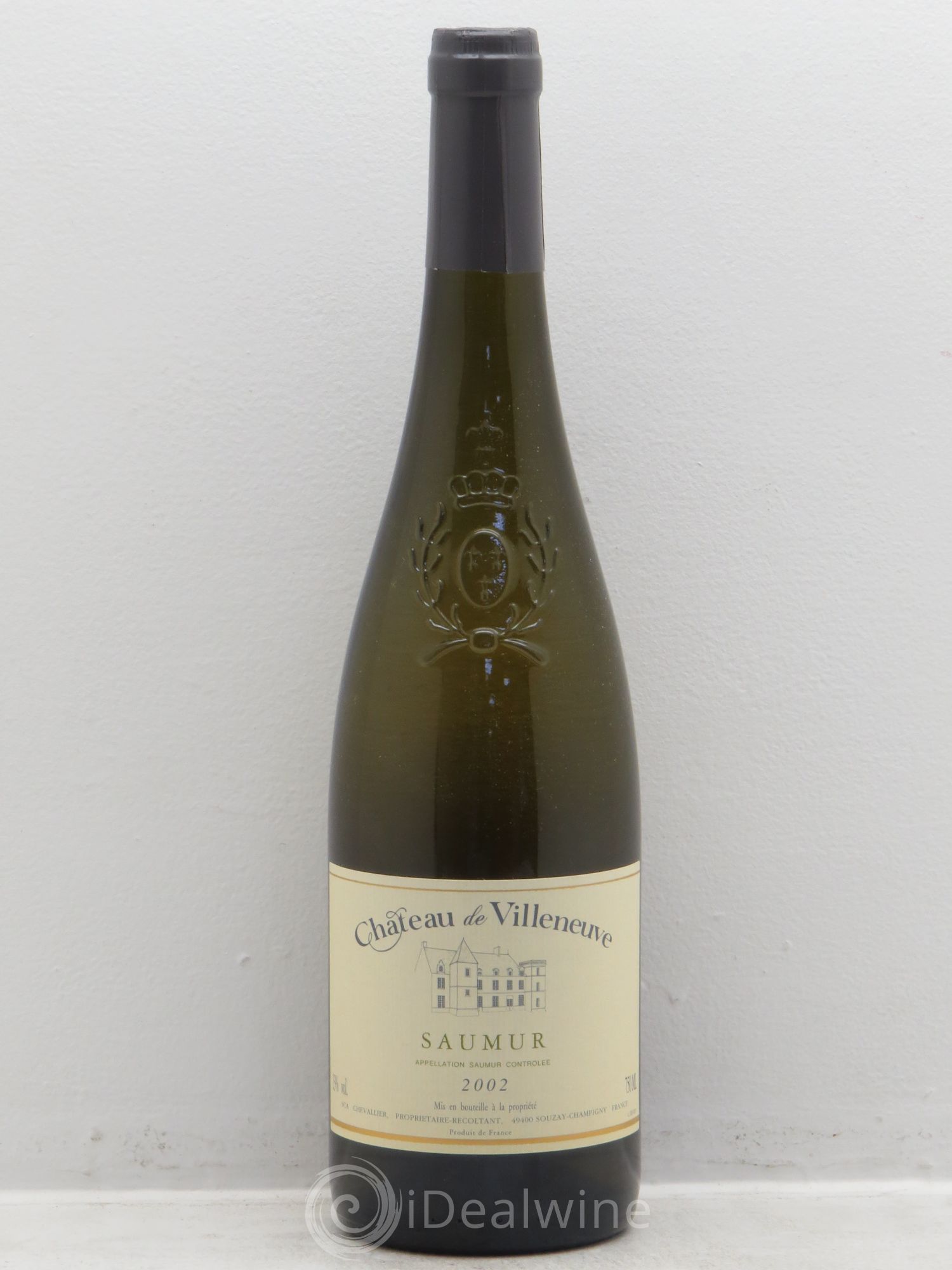 Saumur Château de Villeneuve 2002 - Lot de 1 bouteille - 0