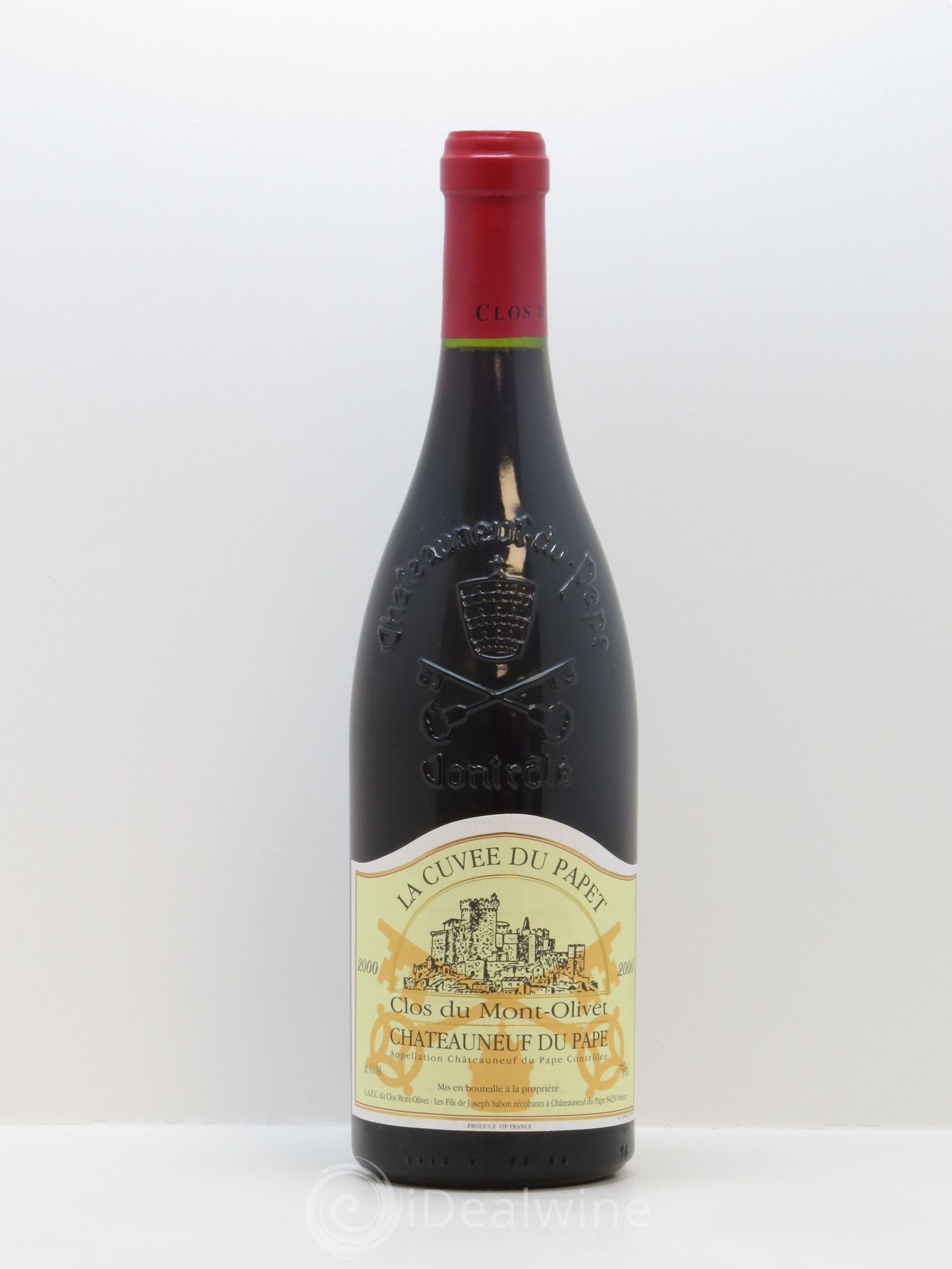 Châteauneuf-du-Pape Cuvée du Papet Clos du Mont-Olivet 2000 - Lot de 1 bouteille - 0