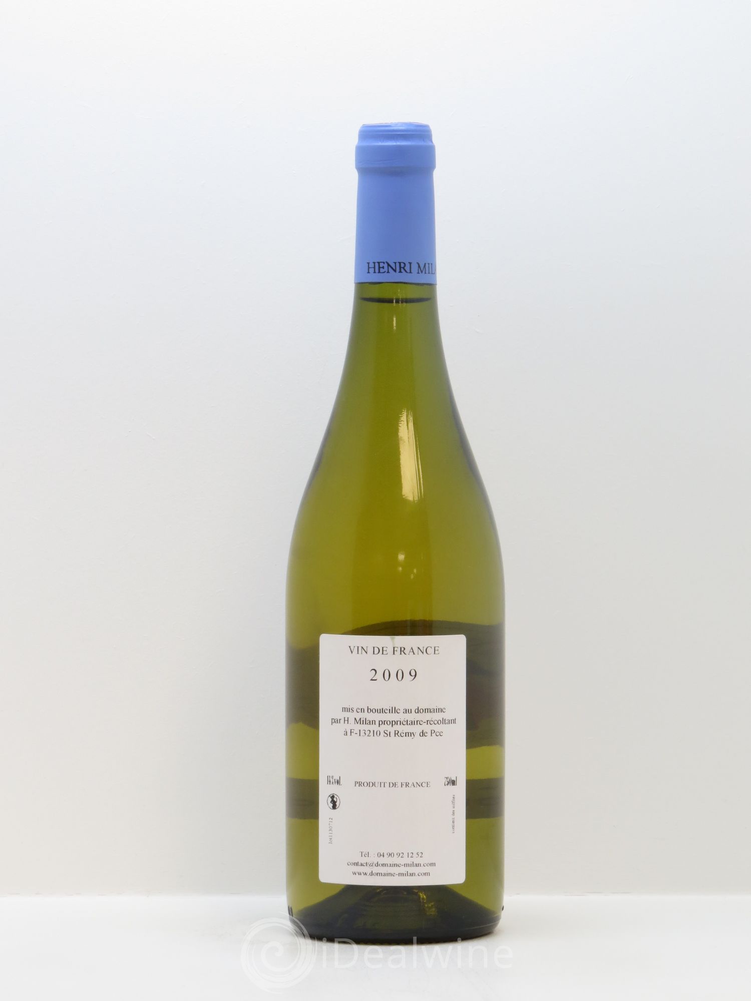 Vin de France Le Grand Blanc Henri Milan 2009 - Lot de 1 bouteille - 1