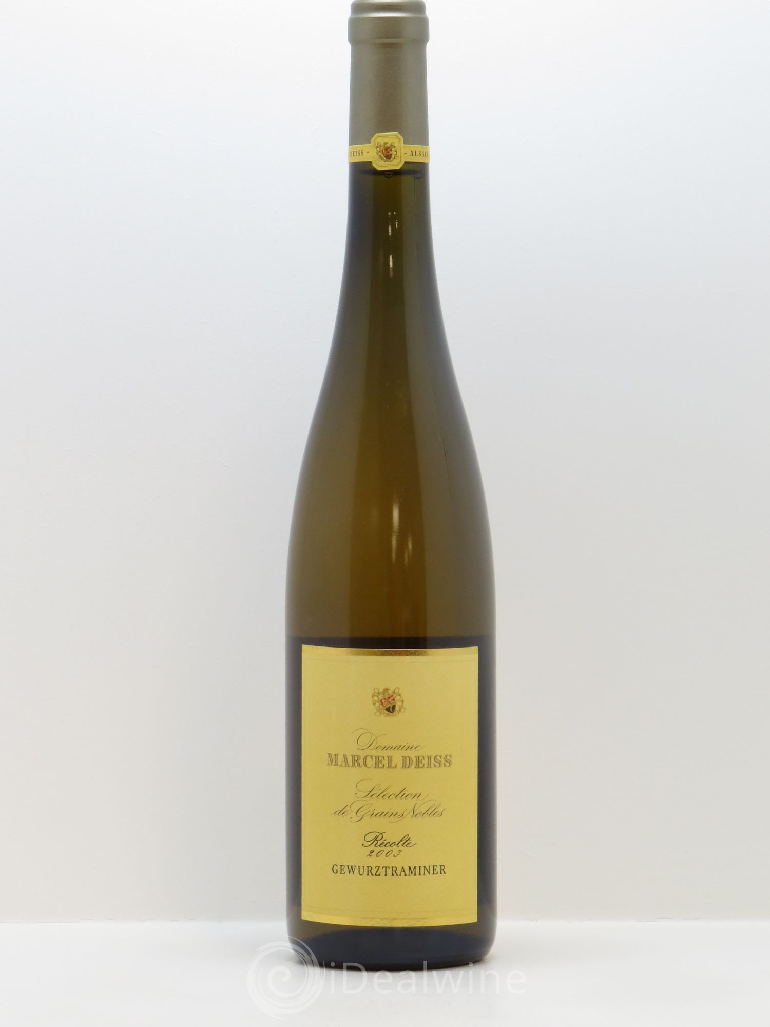 Alsace Gewurztraminer Sélection de Grains Nobles Marcel Deiss (Domaine) 2003 - Lotto di 1 bottiglia - 0