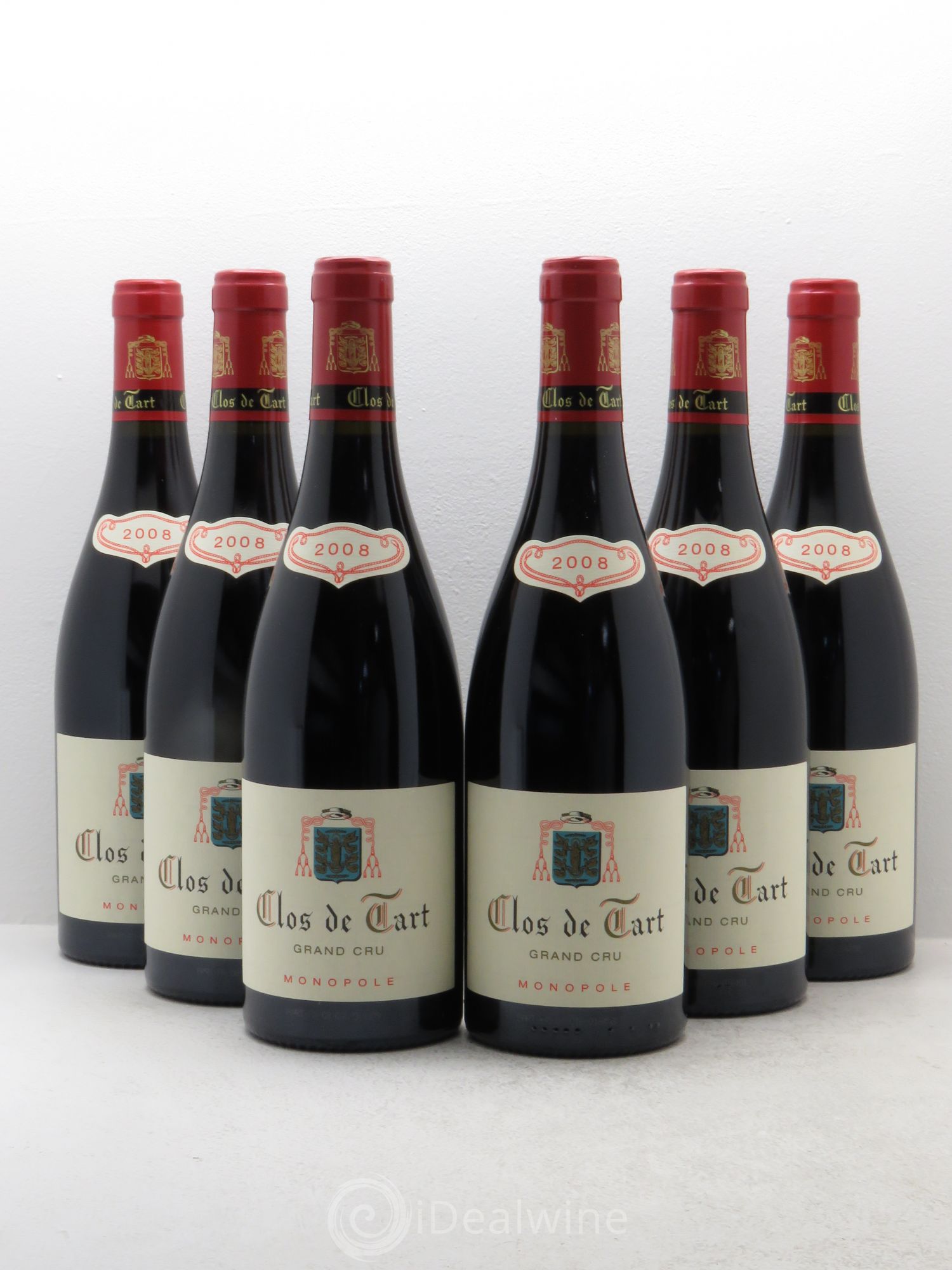 Clos de Tart Grand Cru Clos de Tart 2008 - Lot de 6 bouteilles - 0