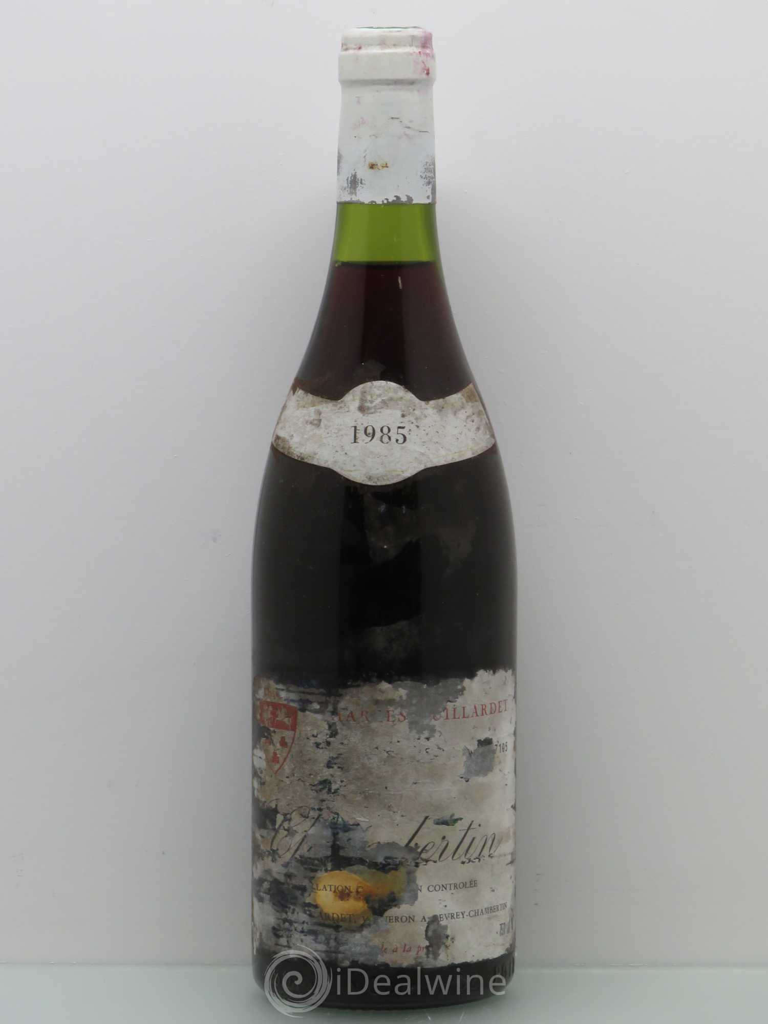 Chambertin Grand Cru Charles Quillardet 1985 - Lot de 1 bouteille - 0