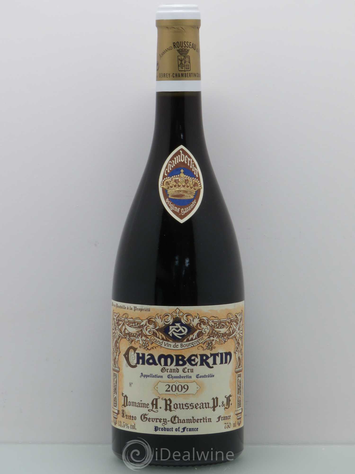Chambertin Grand Cru Armand Rousseau (Domaine) 2009 - Lot de 1 bouteille - 0