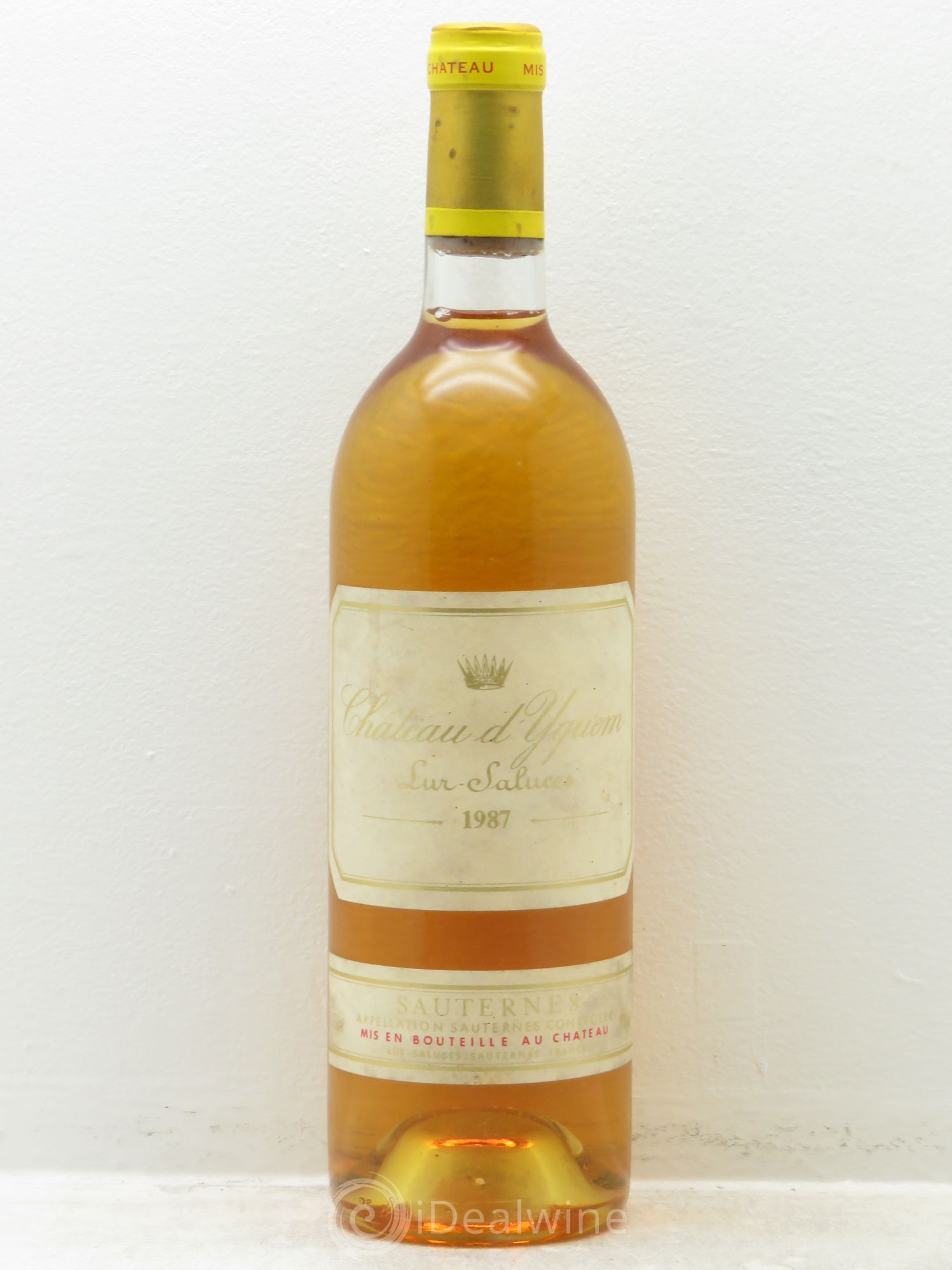 Château d' Yquem 1er Cru Classé Supérieur 1987 - Lotto di 1 bottiglia - 0