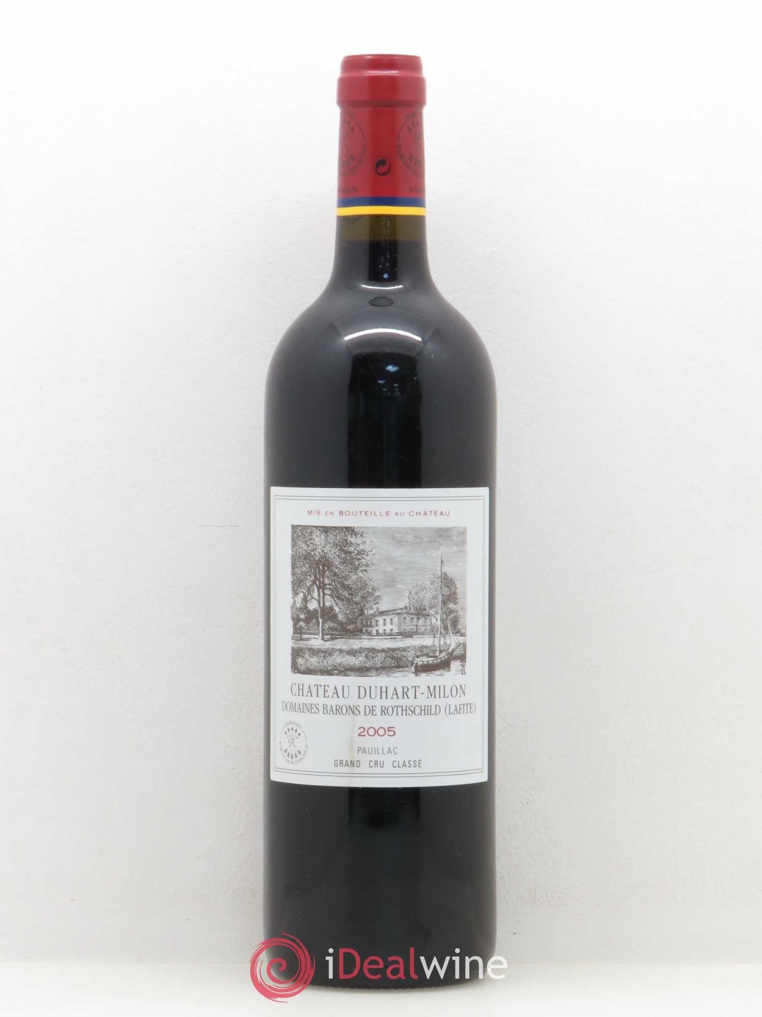 Château Duhart-Milon 4ème Grand Cru Classé (sans prix de réserve) 2005 - Lot de 1 bouteille - 0