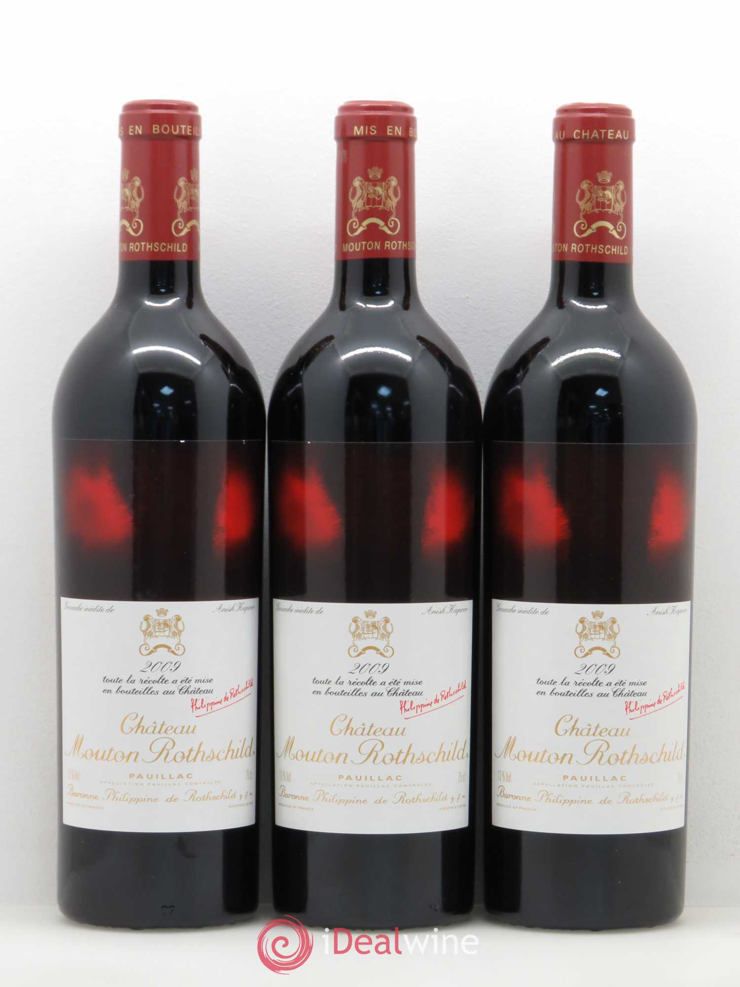 Château Mouton Rothschild 1er Grand Cru Classé 2009 - Lot de 6 bouteilles - 3