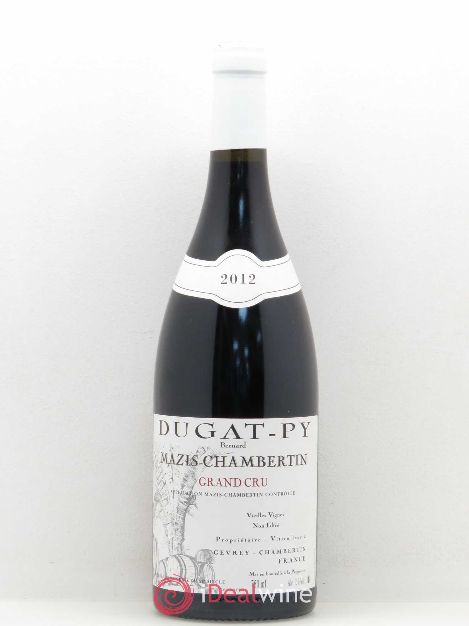 Mazis-Chambertin Grand Cru Vieilles Vignes Dugat-Py 2012 - Lot de 1 bouteille - 0