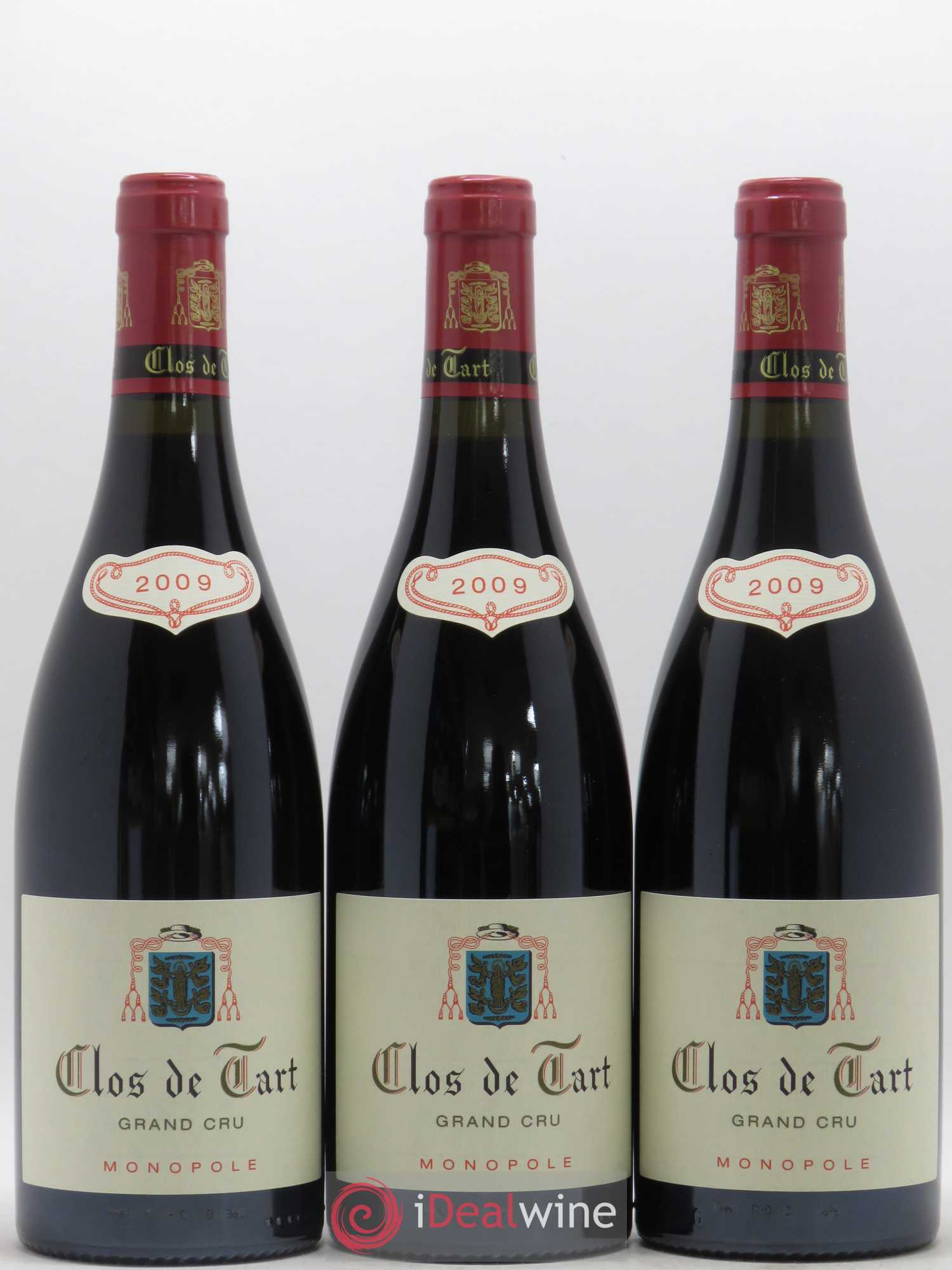 Clos de Tart Grand Cru Clos de Tart 2009 - Lot de 3 bouteilles - 0