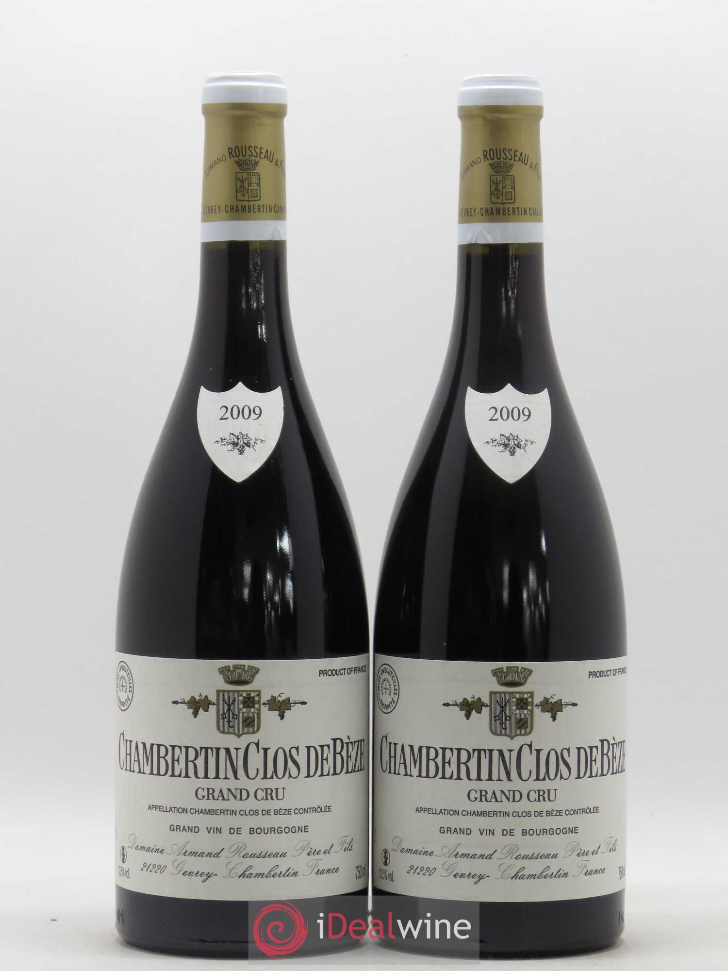 Chambertin Clos de Bèze Grand Cru Armand Rousseau (Domaine) 2009 - Lot de 2 bouteilles - 0