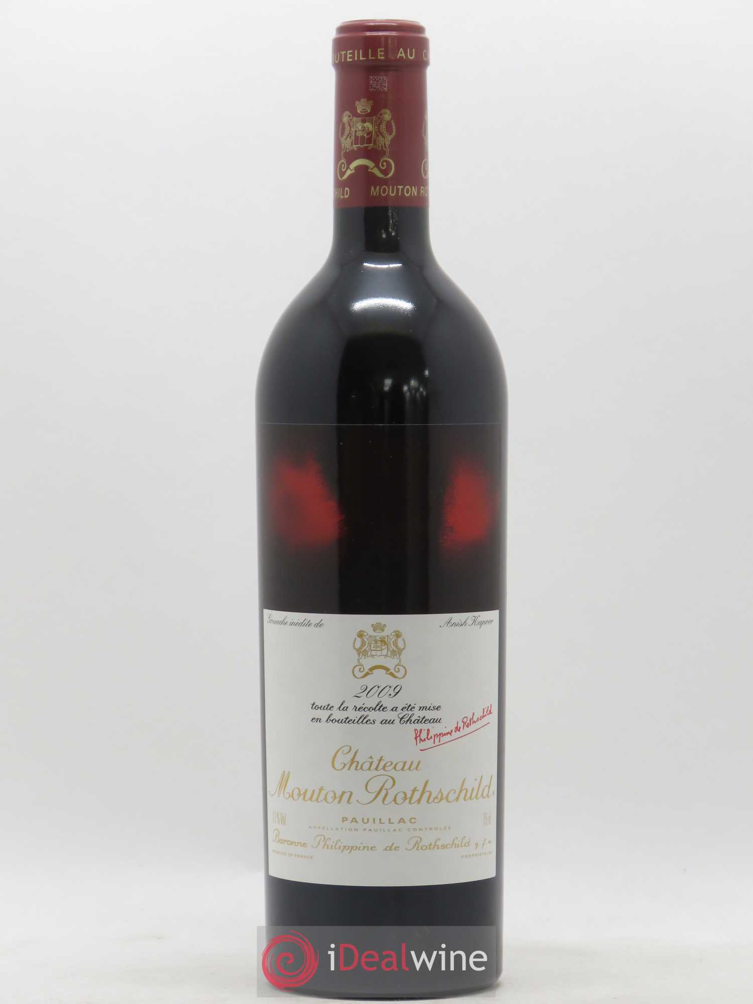 Château Mouton Rothschild 1er Grand Cru Classé 2009 - Lot de 1 bouteille - 0