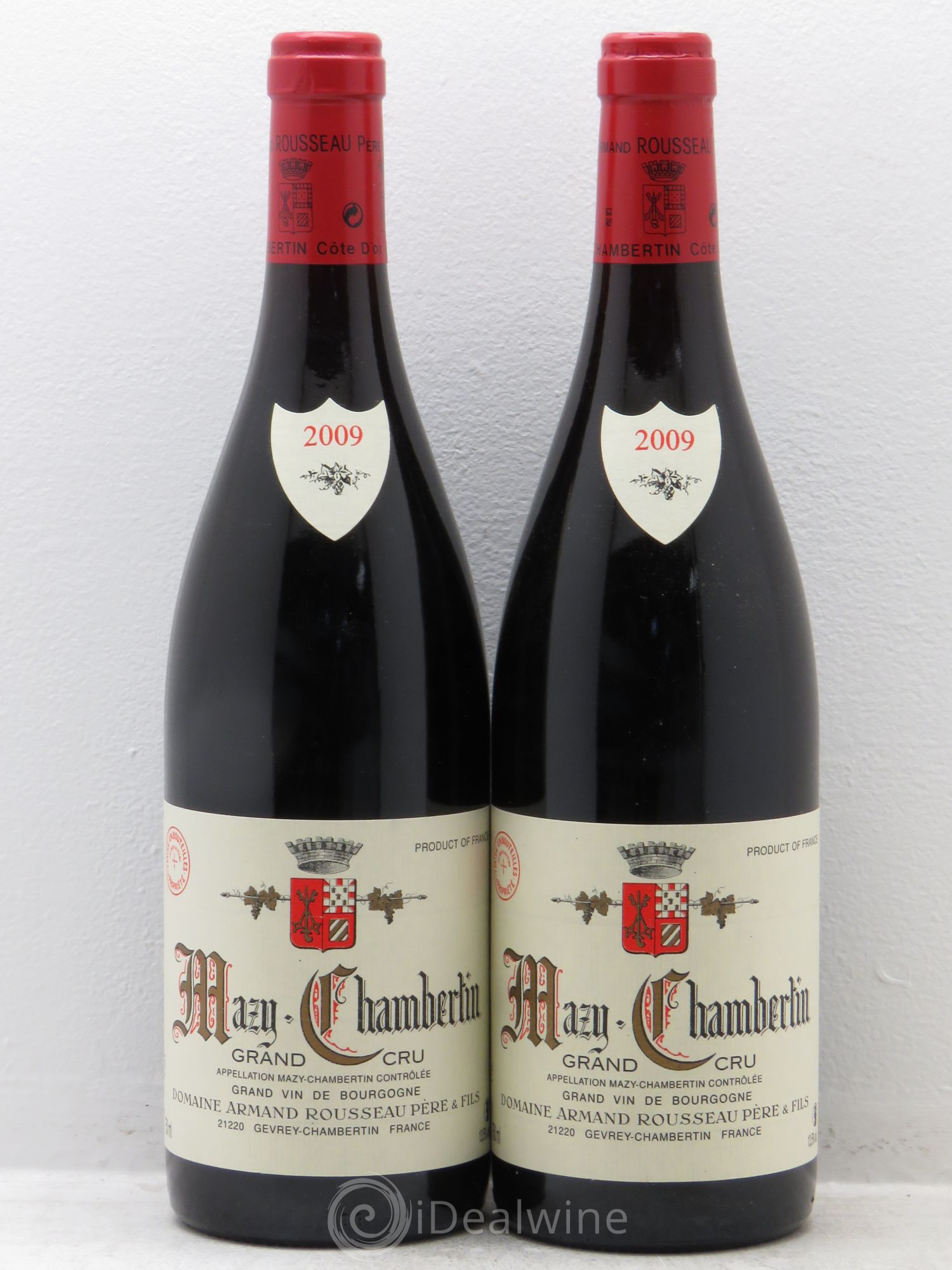 Mazis-Chambertin Grand Cru Armand Rousseau (Domaine) 2009 - Lot de 2 bouteilles - 0