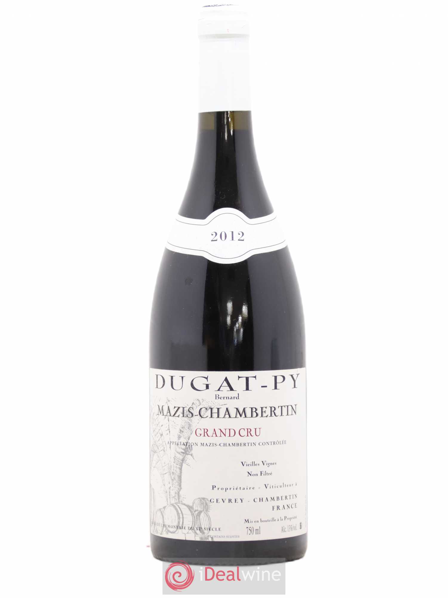 Mazis-Chambertin Grand Cru Vieilles Vignes Dugat-Py 2012 - Lot de 1 bouteille - 0
