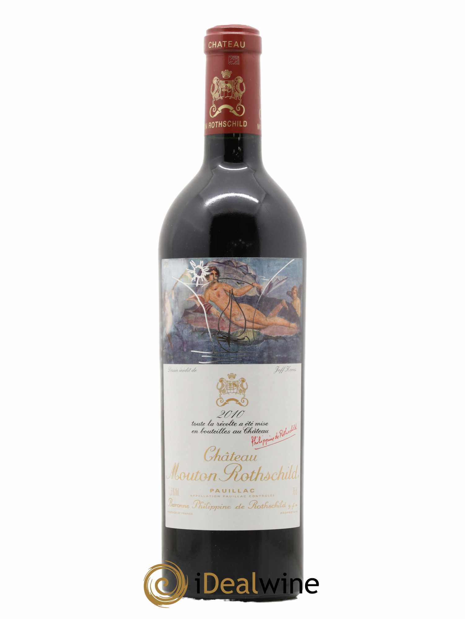 Château Mouton Rothschild 1er Grand Cru Classé 2010 - Lot de 1 bouteille - 0