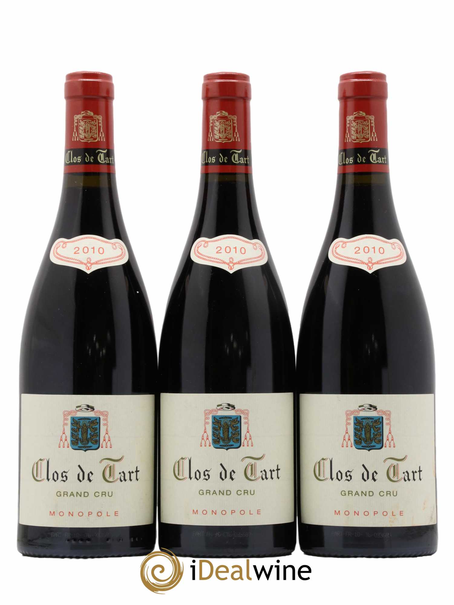 Clos de Tart Grand Cru Clos de Tart 2010 - Lot de 3 bouteilles - 0
